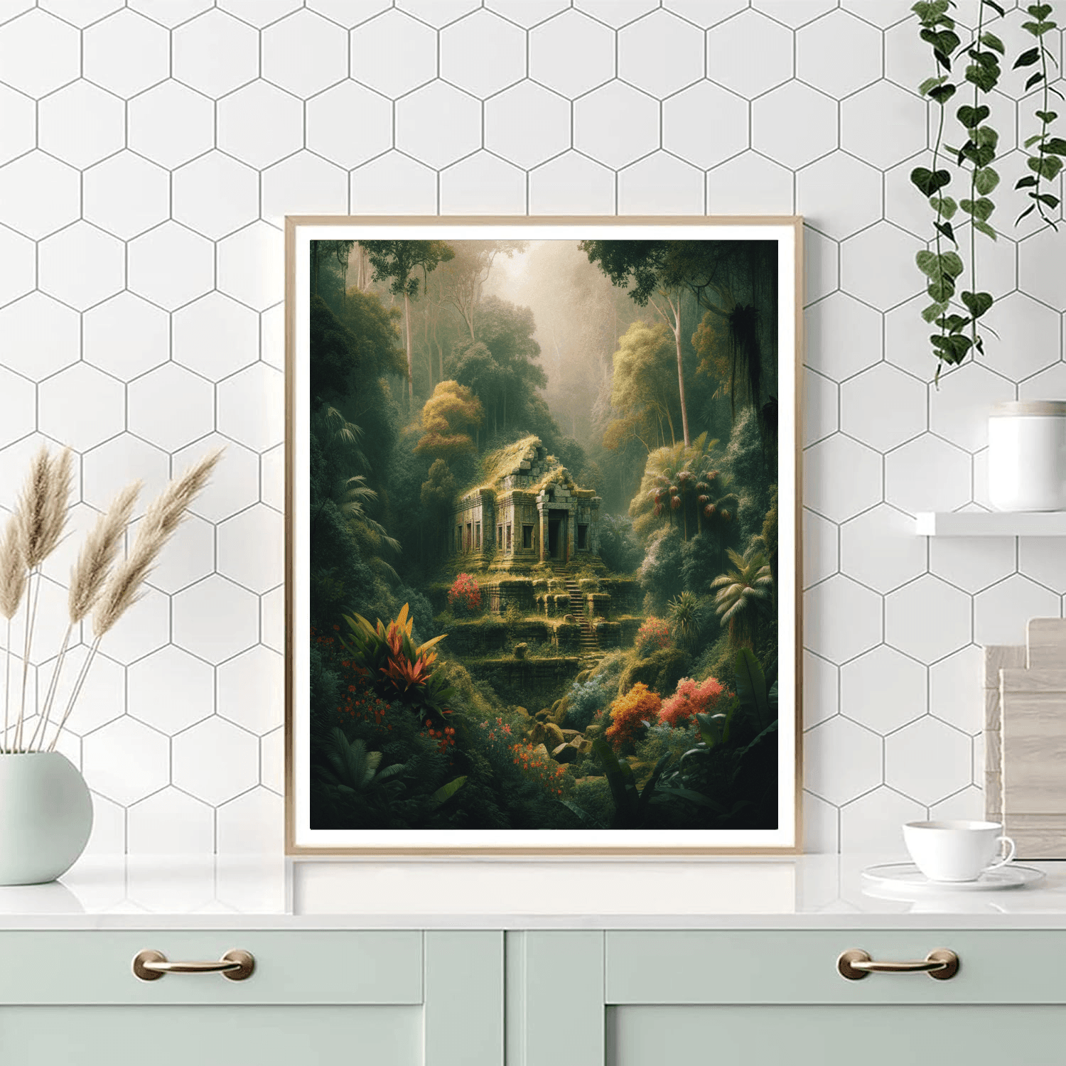 Mysterious Ancient Ruins Paint By Number