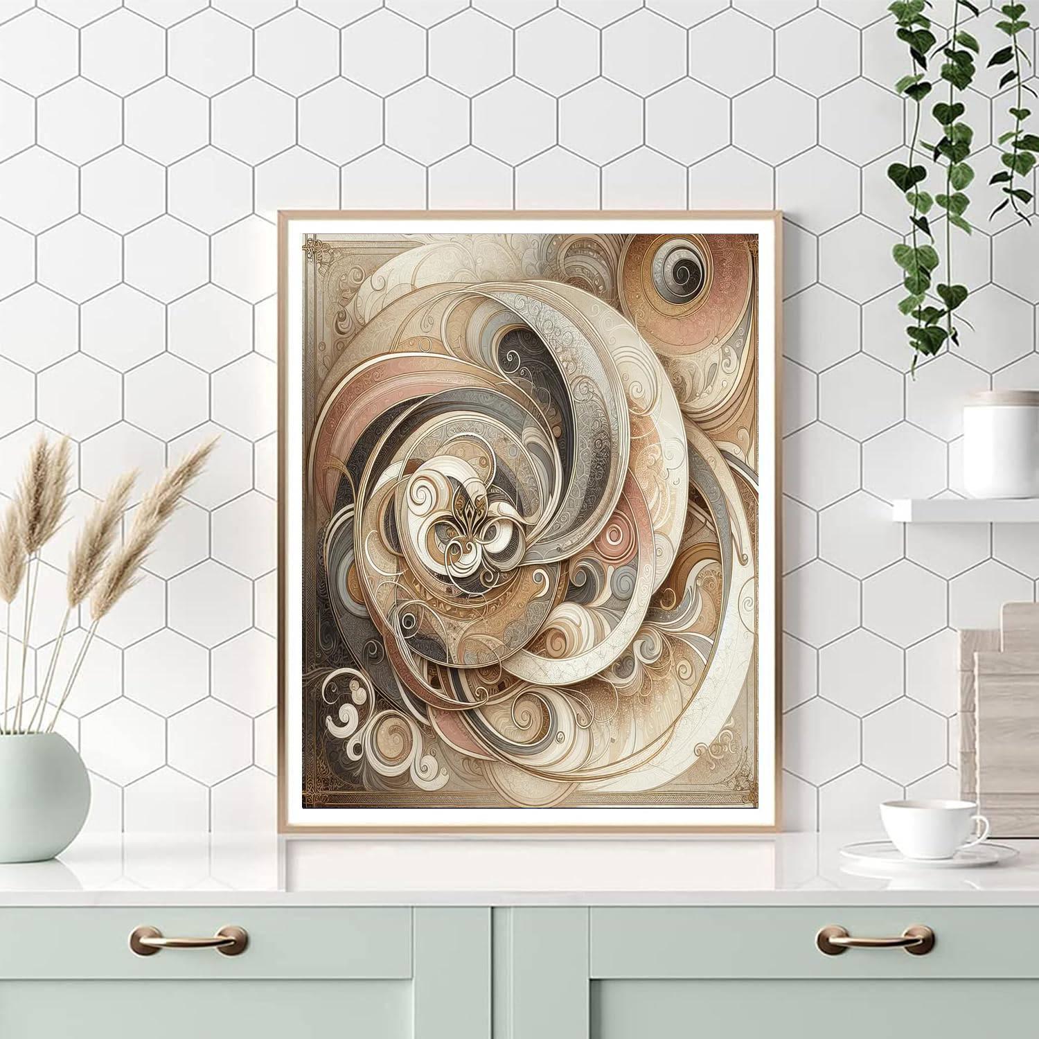 Gustav Klimt's Whisper Number Painting