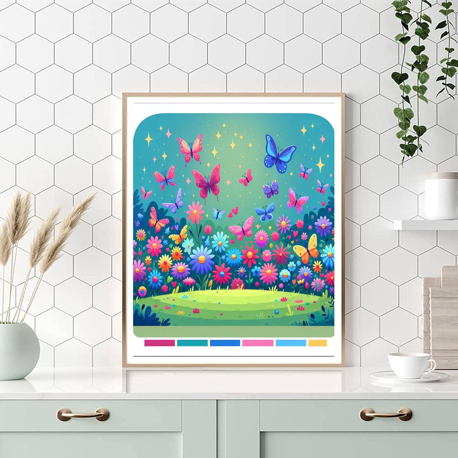 The Enchanted Meadow DIY Paint By Numbers