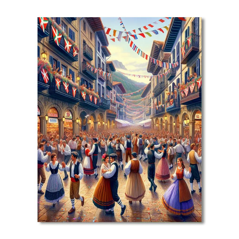 Bayonne Festival Numbered Painting Kits