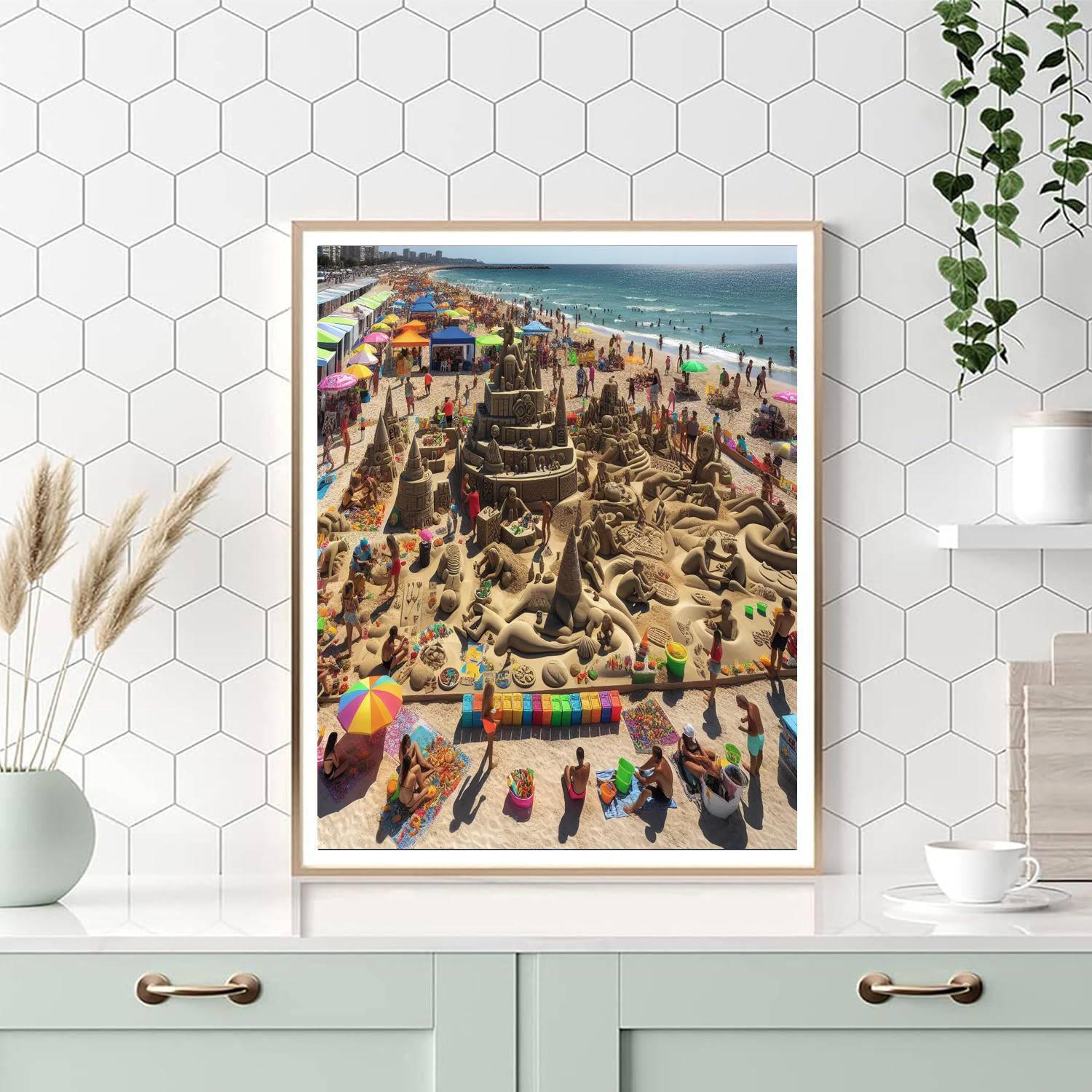 Busan Sea Festival - South Korea DIY Paint By Numbers