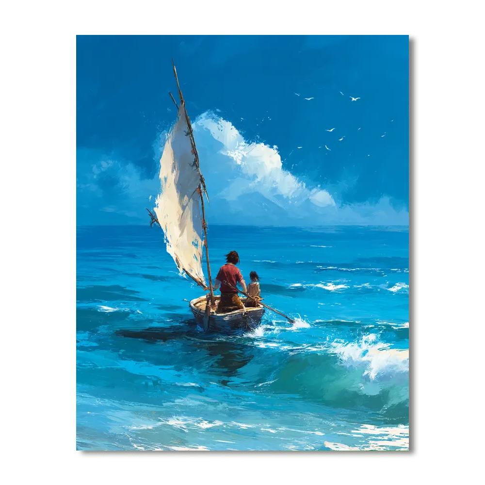 Sailing On Smiles Paint By Numbers Kits
