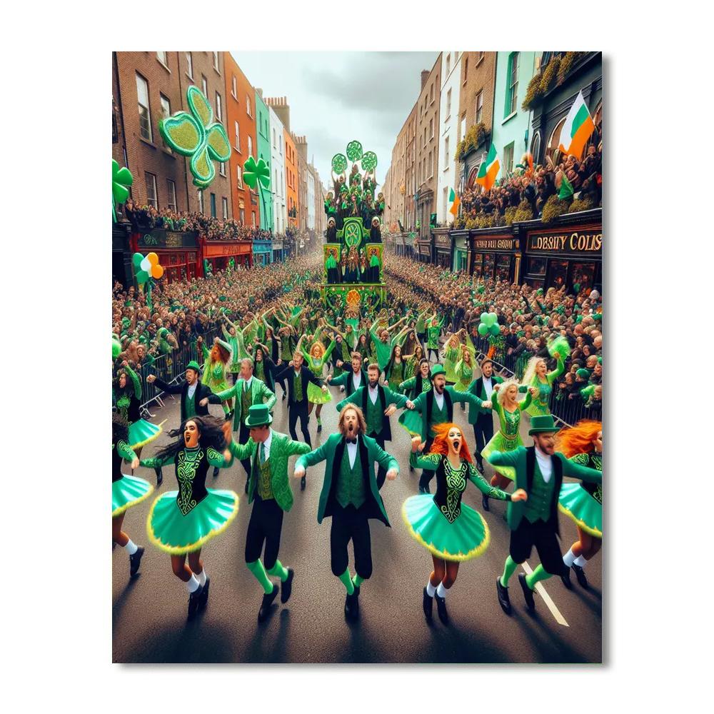 St Patrick's Festival - Ireland Paint By Color
