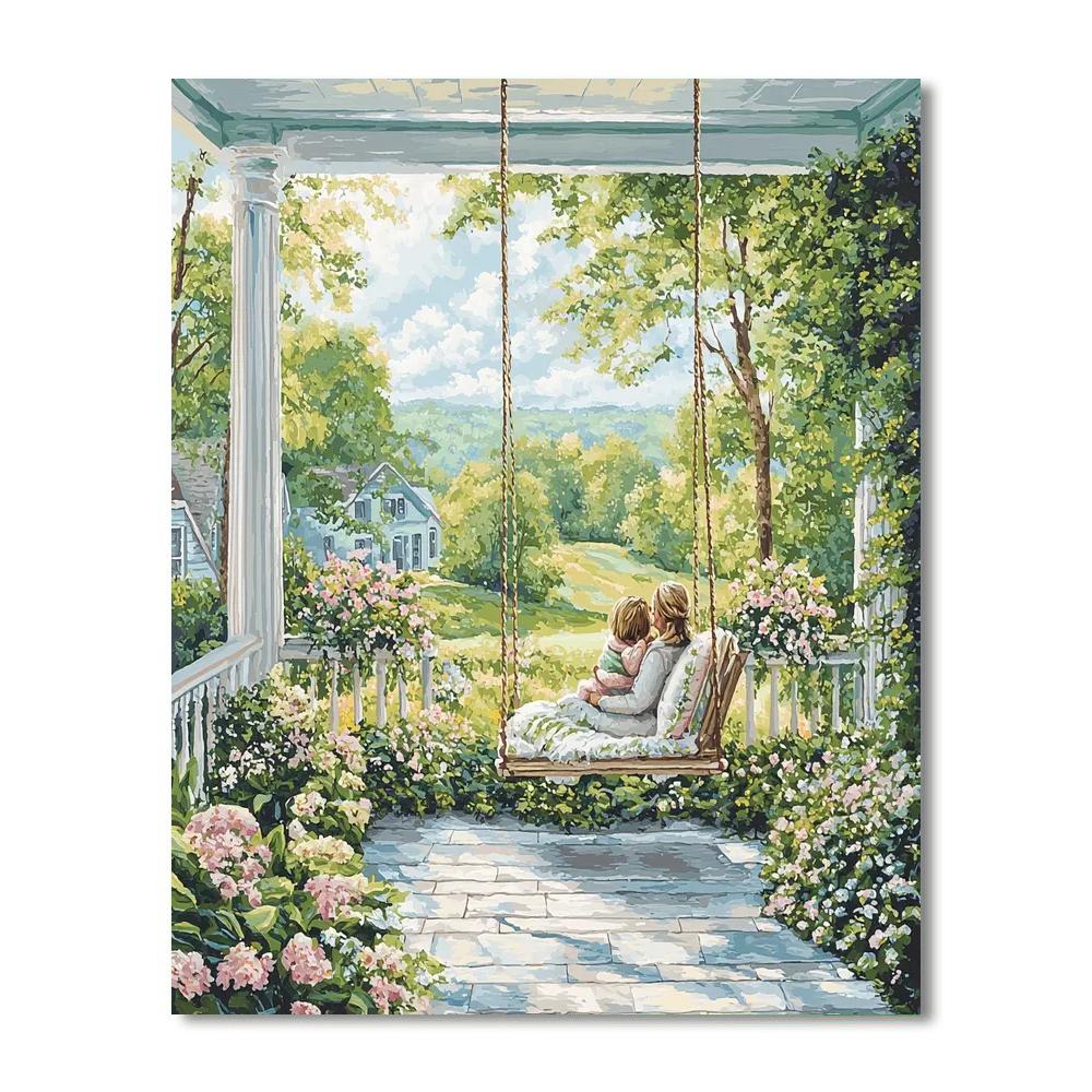 Swaying In The Breeze Paint By Number