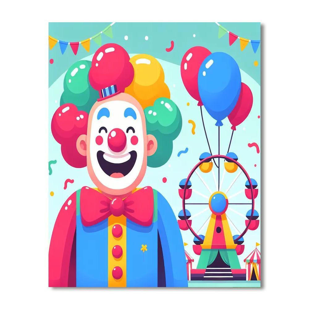 Crazy Carnival Caper Paint By Numbers Kits