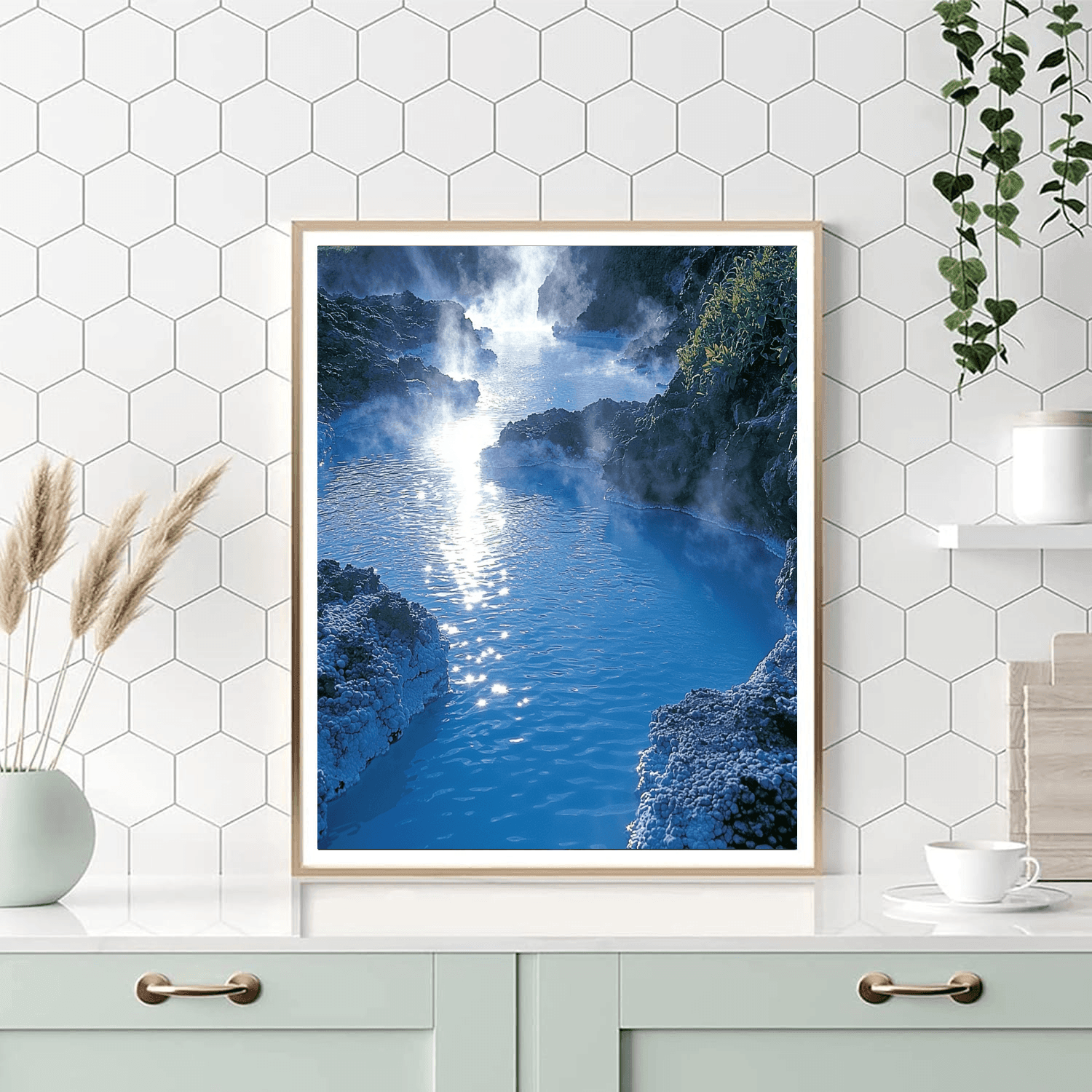 Blue Lagoon Paint By Numbers