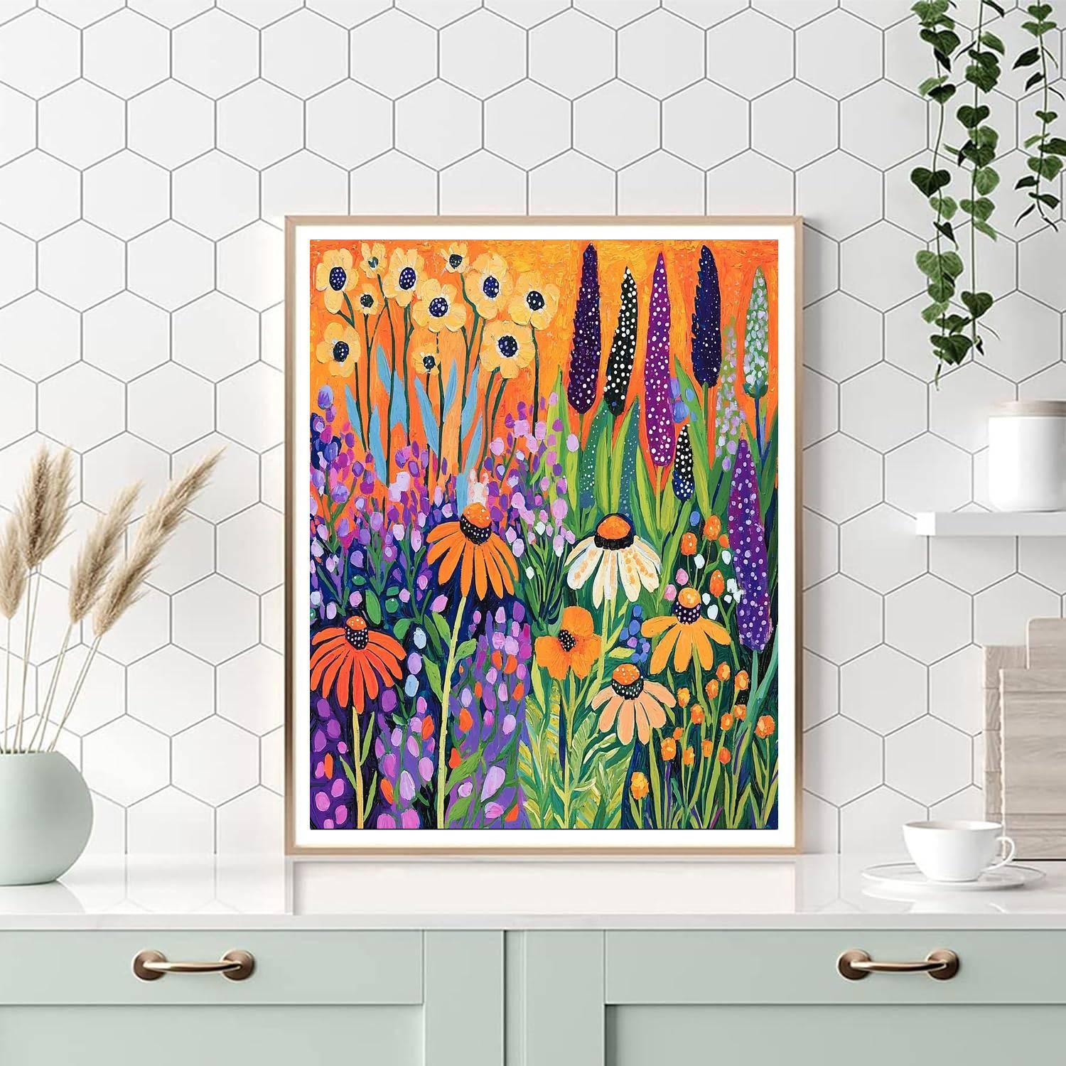 Henri Matisse Inspired In The Garden Of Dreams  Paint By Numbers