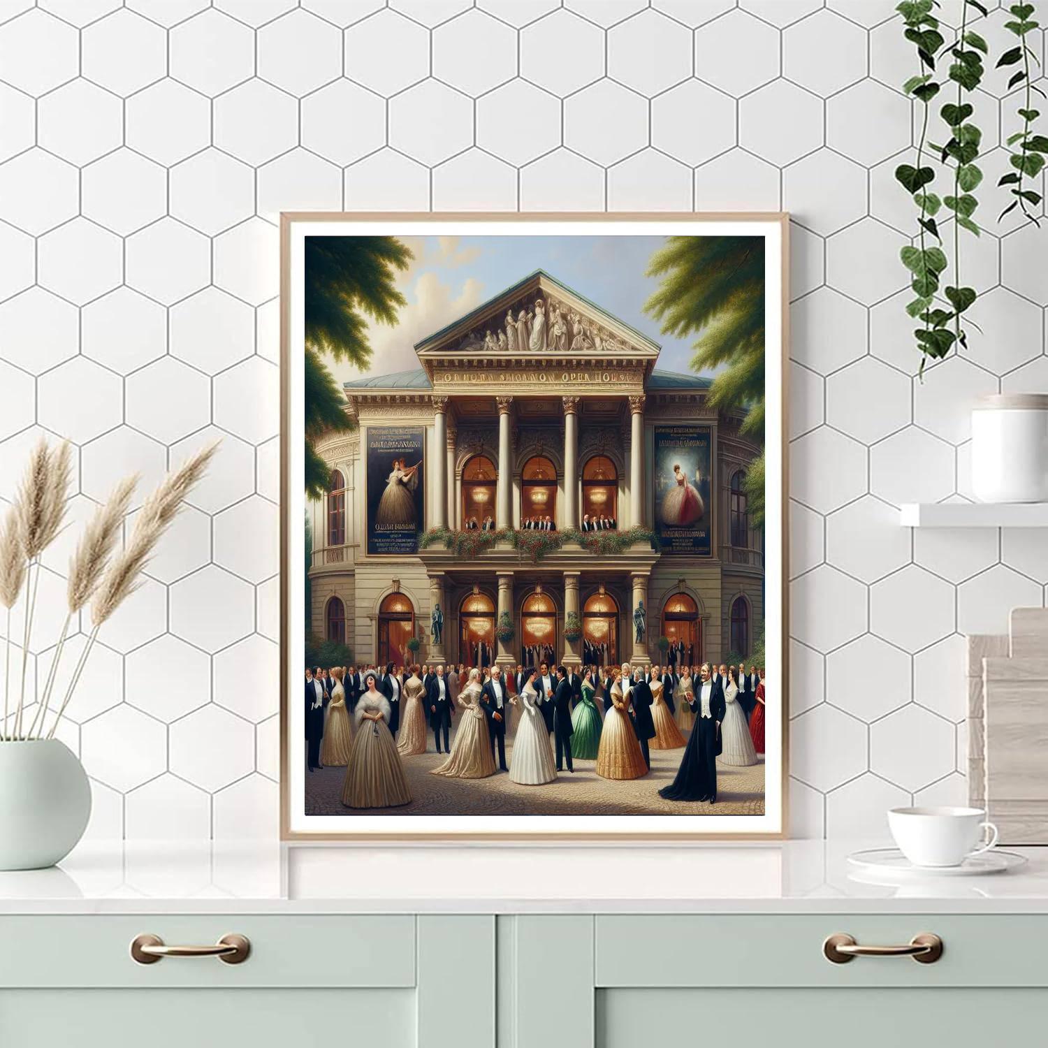 Bayreuth Festival - Bayreuth, Germany Number Painting