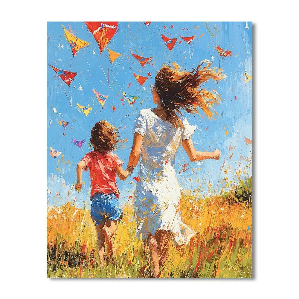 Kites And Dreams Paint By Numbers Kits