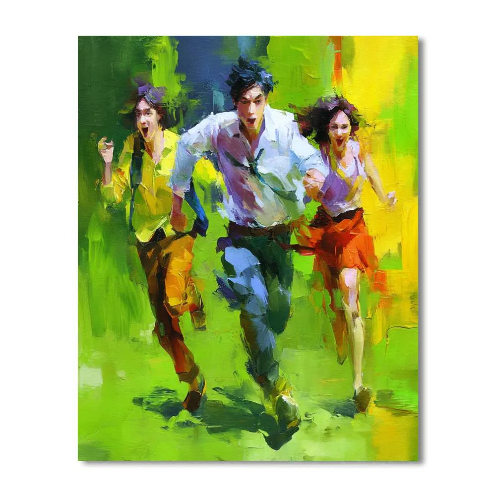 Playful Days Ahead DIY Paint By Numbers