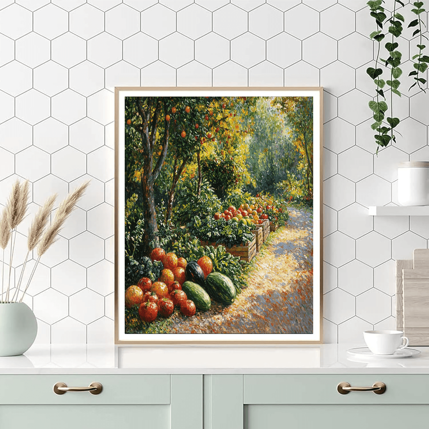 Pierre-Auguste Renoir Inspired Lively Harvest  Paint By Numbers