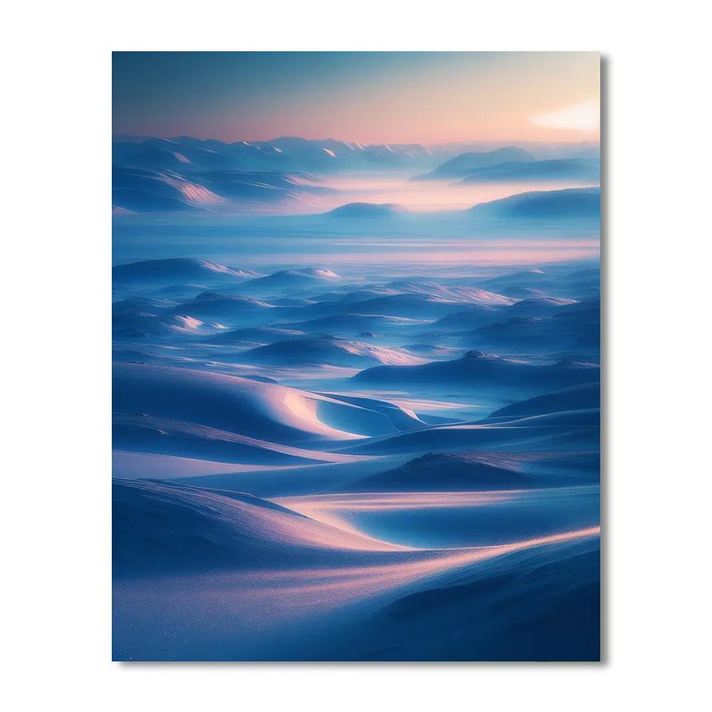 Magical Tundra Twilight DIY Paint By Numbers