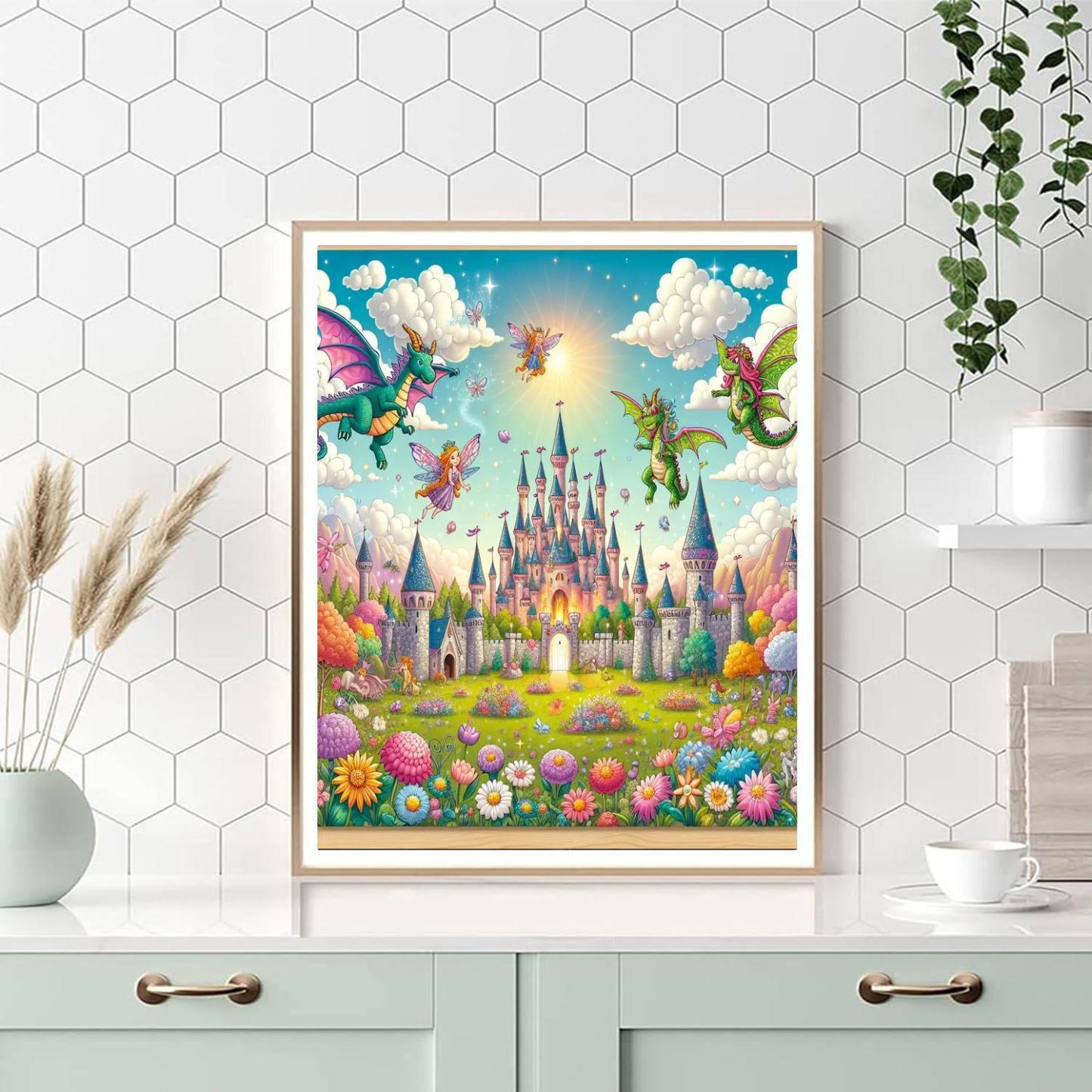 Adventurous Fairy Tale Journey Paint By Number