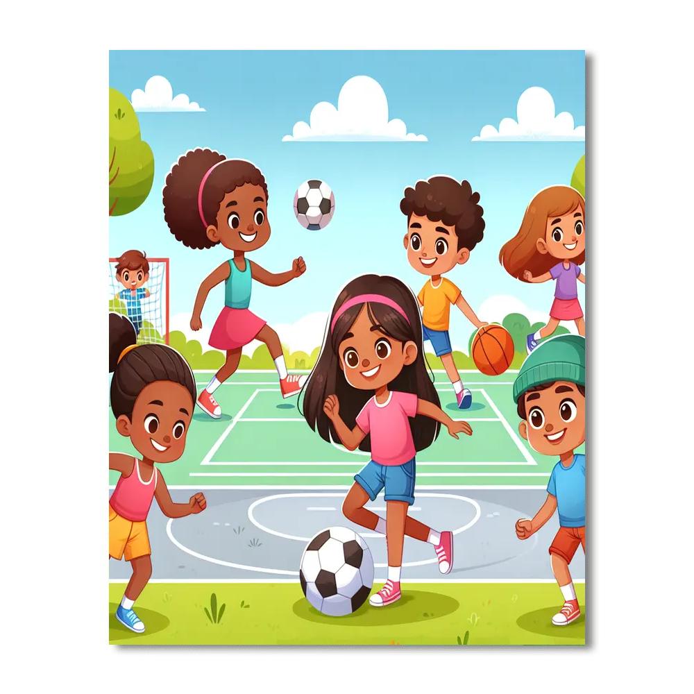 Sporty Adventures Paint By Numbers Kits