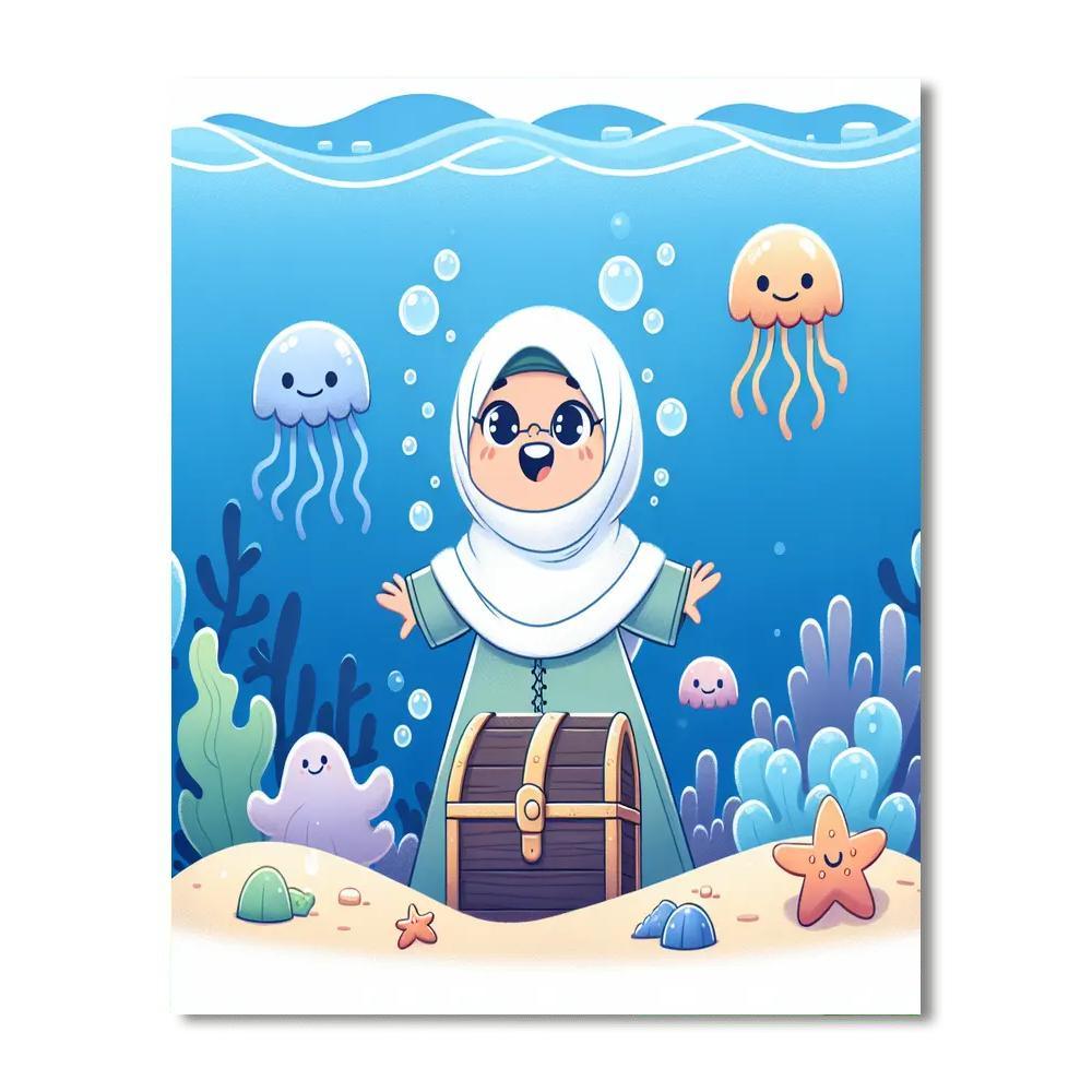 Deep Sea Discovery Paint By Numbers Kits