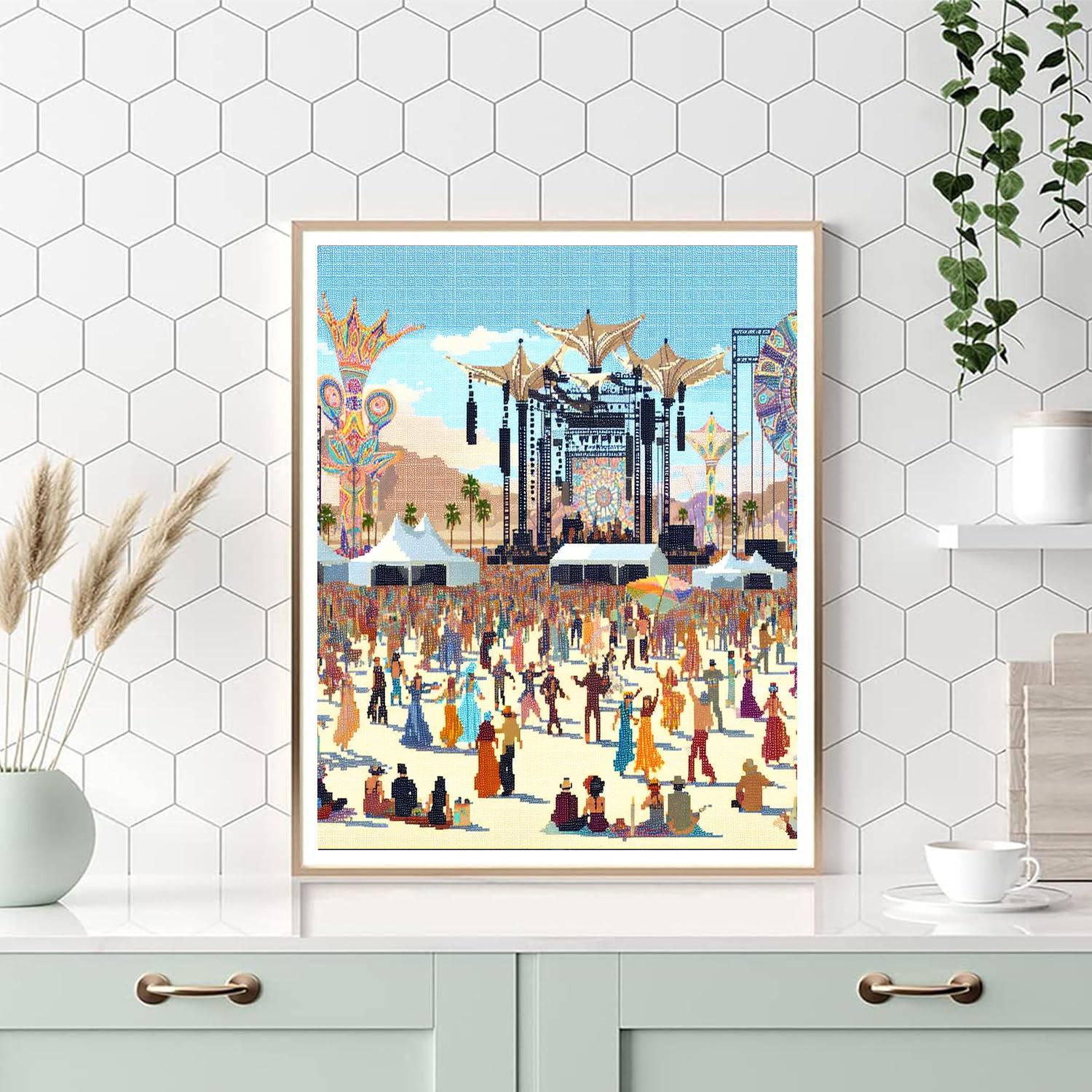 Coachella Music And Arts Festival - Usa Paint By Number