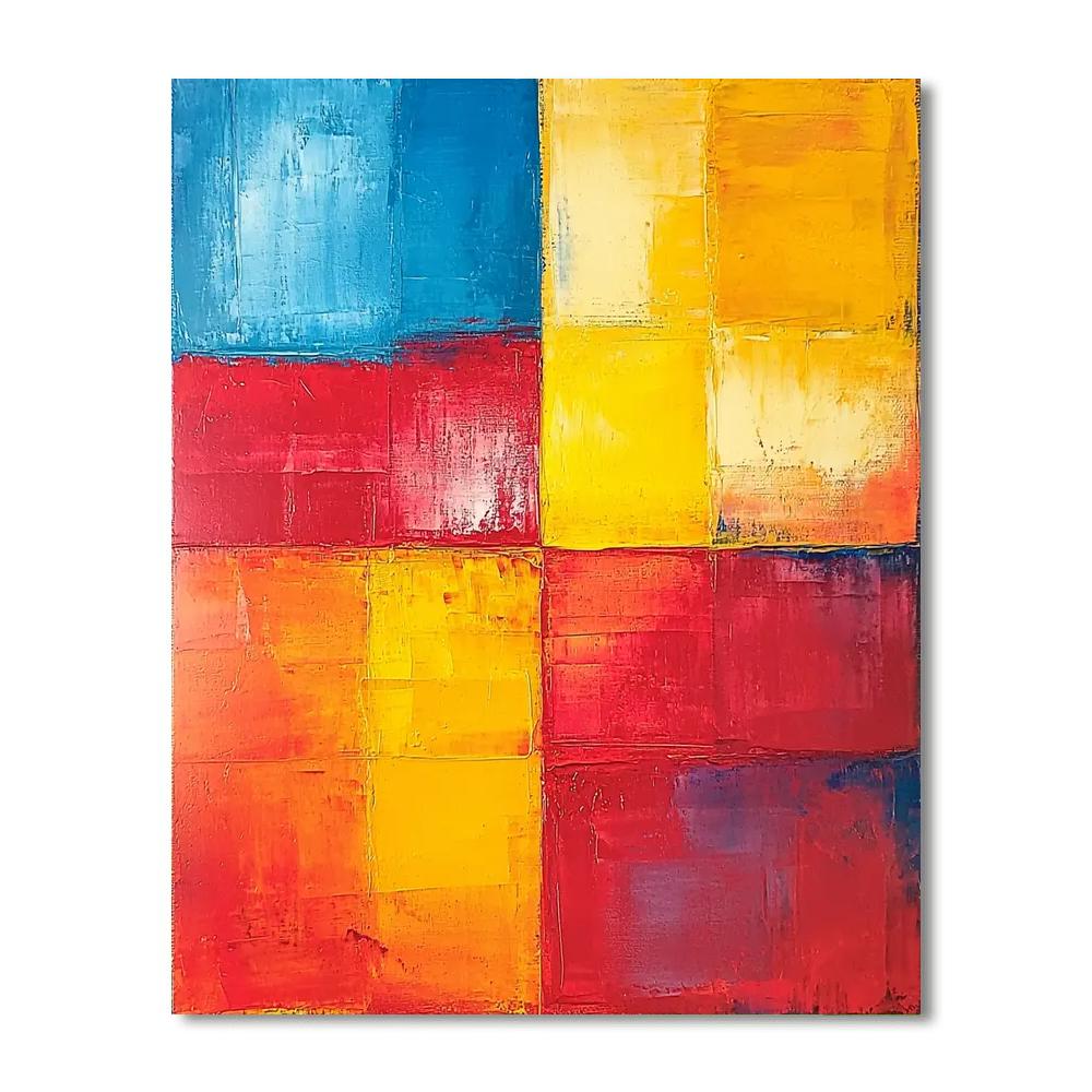 Mark Rothko Inspired Abstract Expressions Of Color  Paint By Numbers