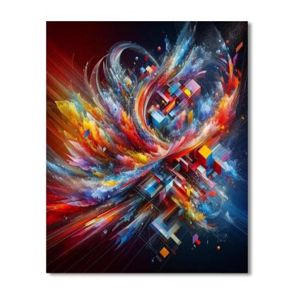 Abstract Journey Paint By Number
