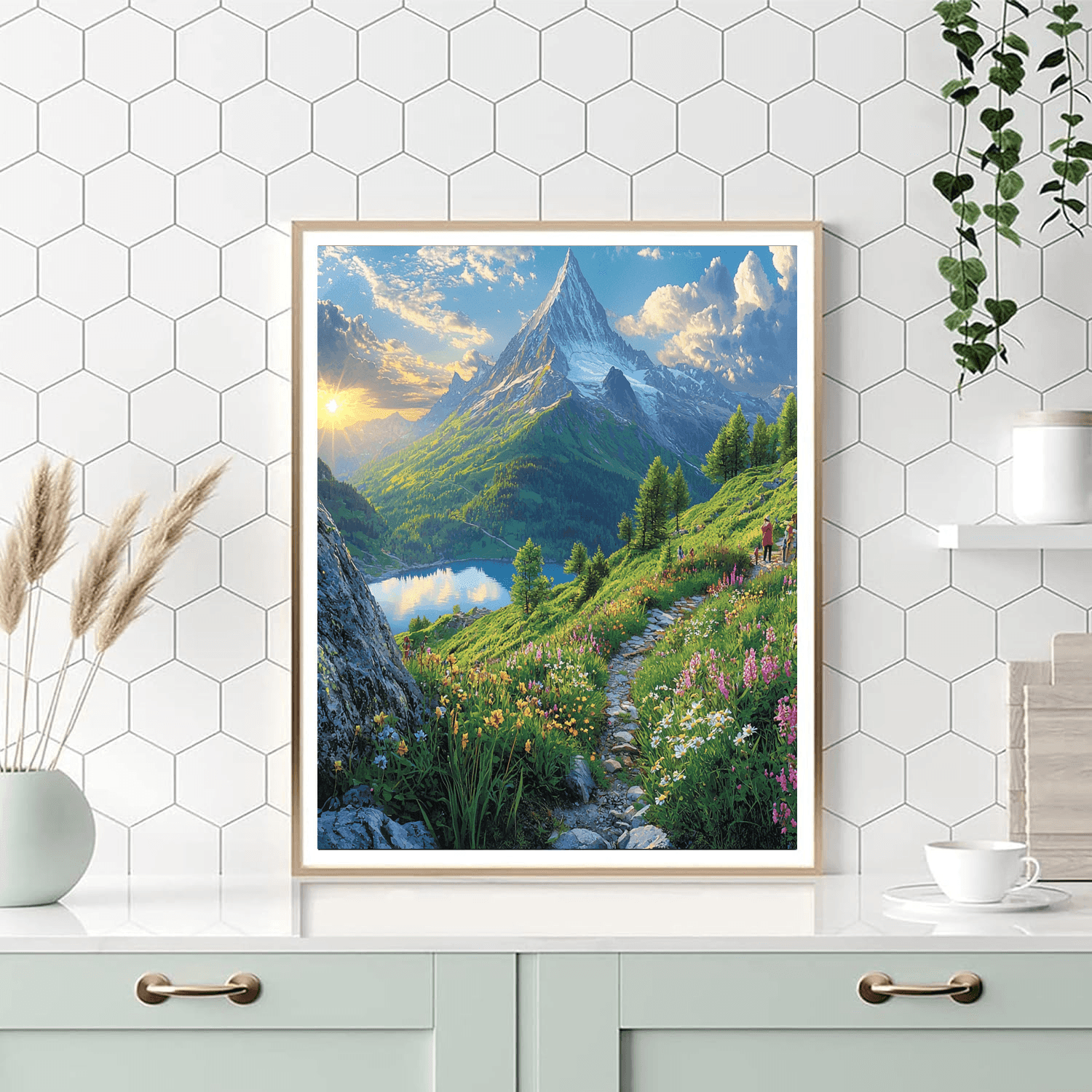 Mount Rigi Numbered Painting Kits
