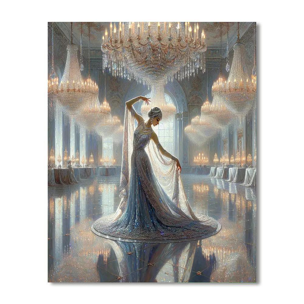Cinderella's Dream Gala Number Painting