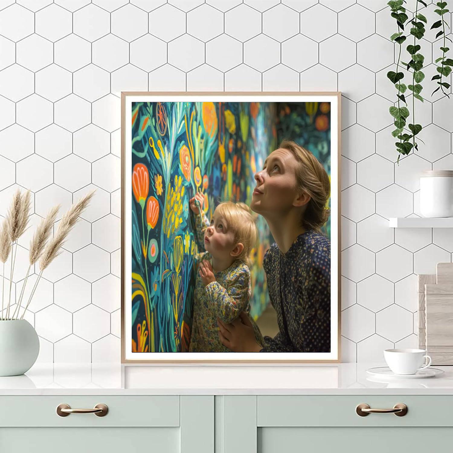 Mommy's Secret Garden Paint By Number