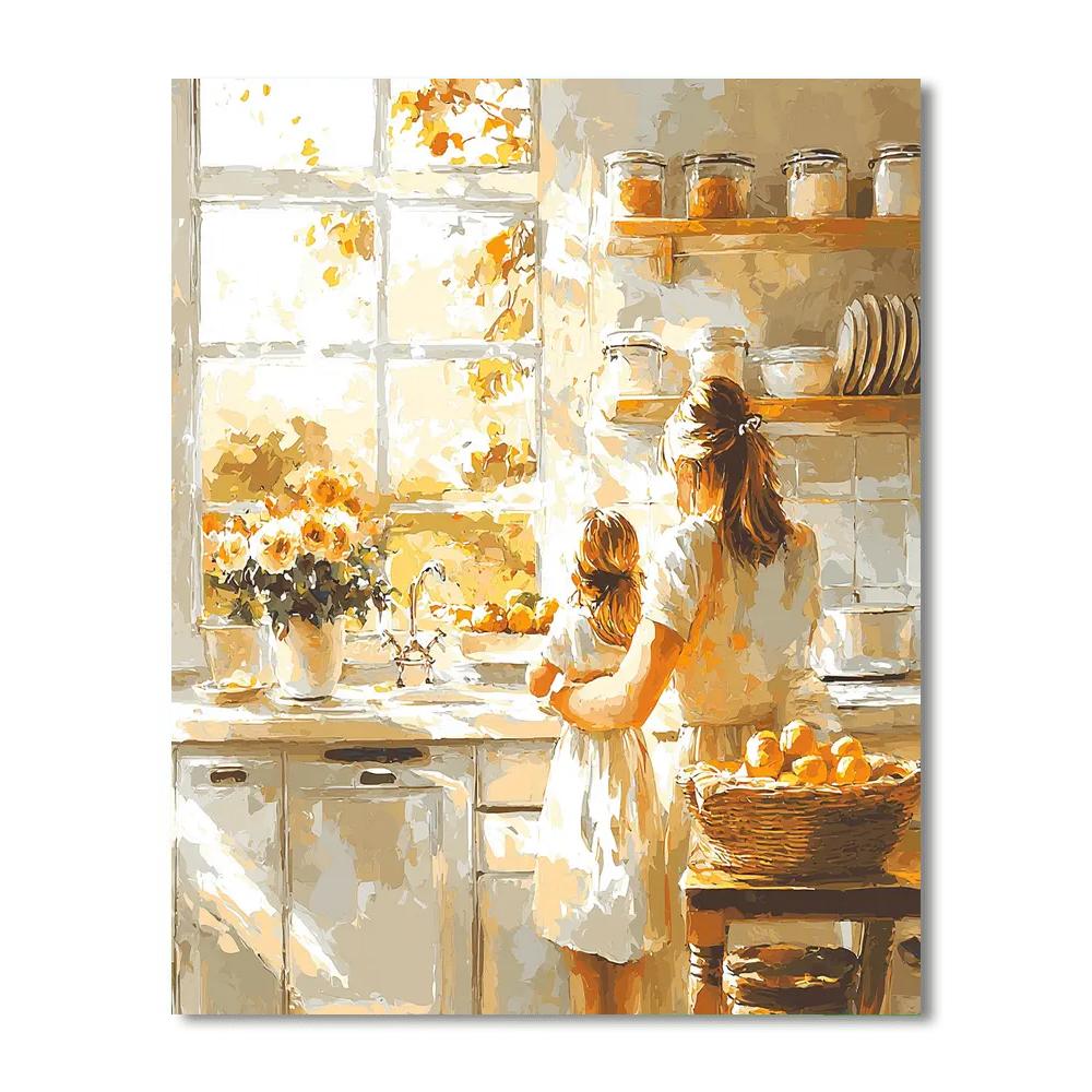 Soft Light Of Morning Number Painting