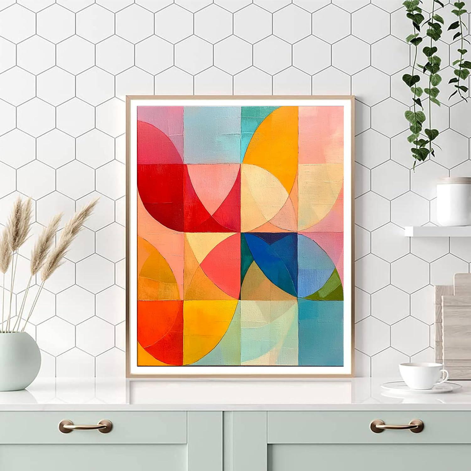 Paul Klee Inspired The Colorful Whisper  Numbered Painting Kits