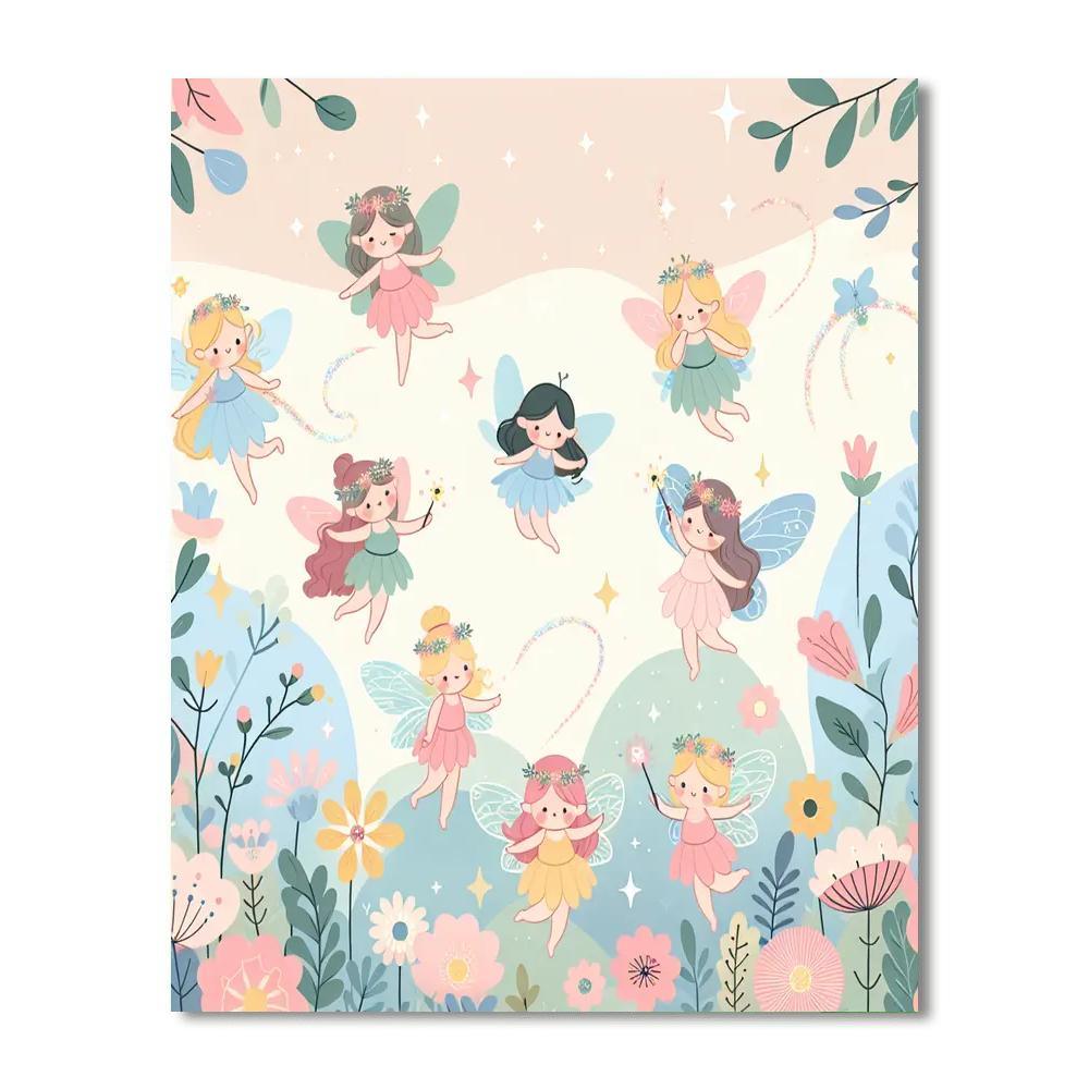 Mystical Fairyland Fantasy Painting By Numbers Kit
