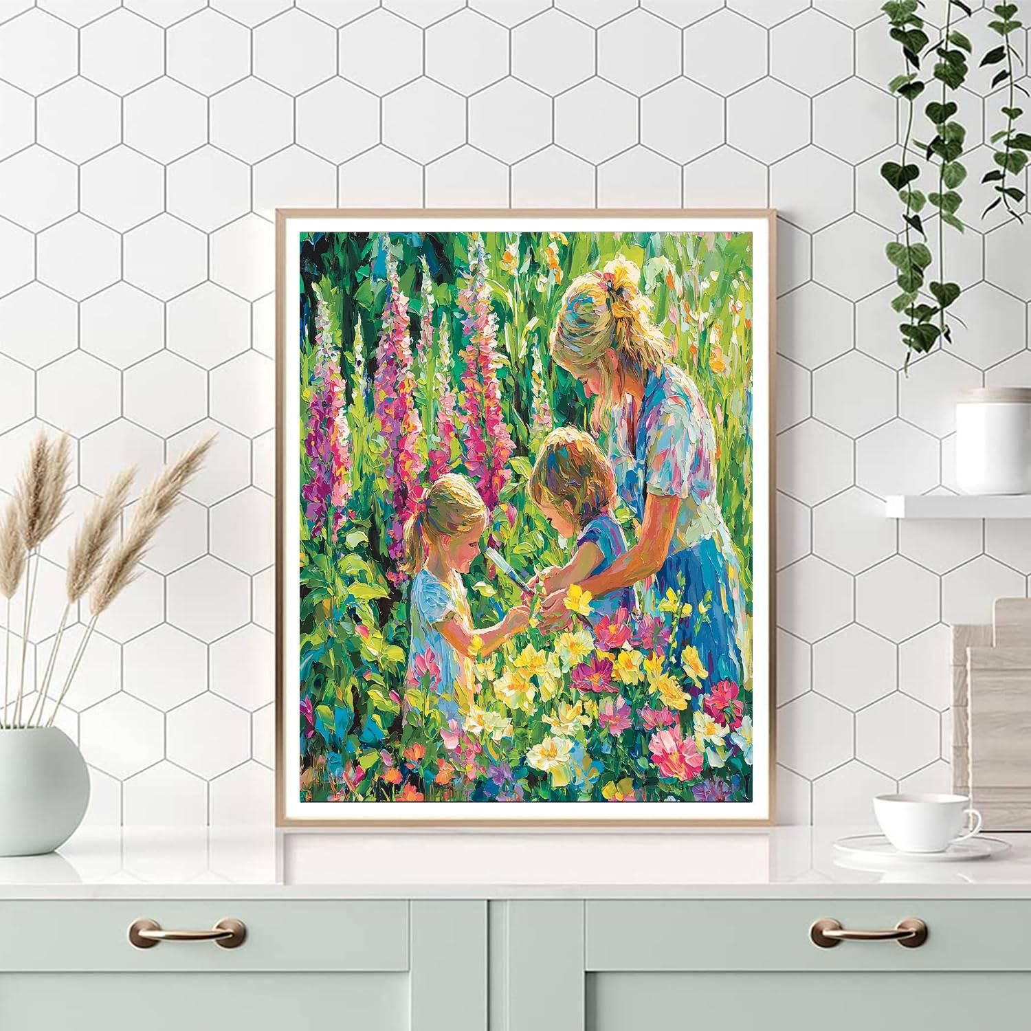 Blossoming Together Paint By Numbers