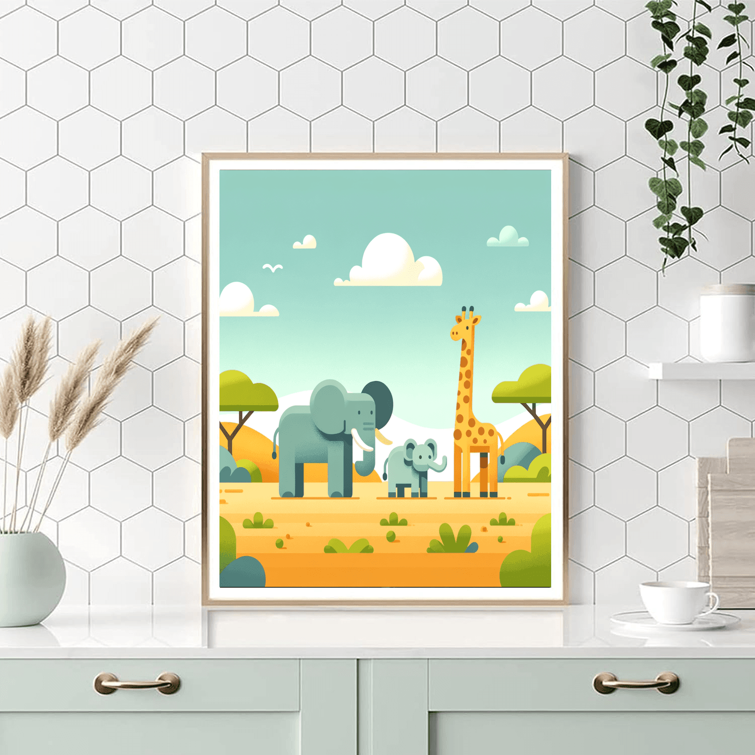 Animal Safari Adventure Paint By Numbers Kits