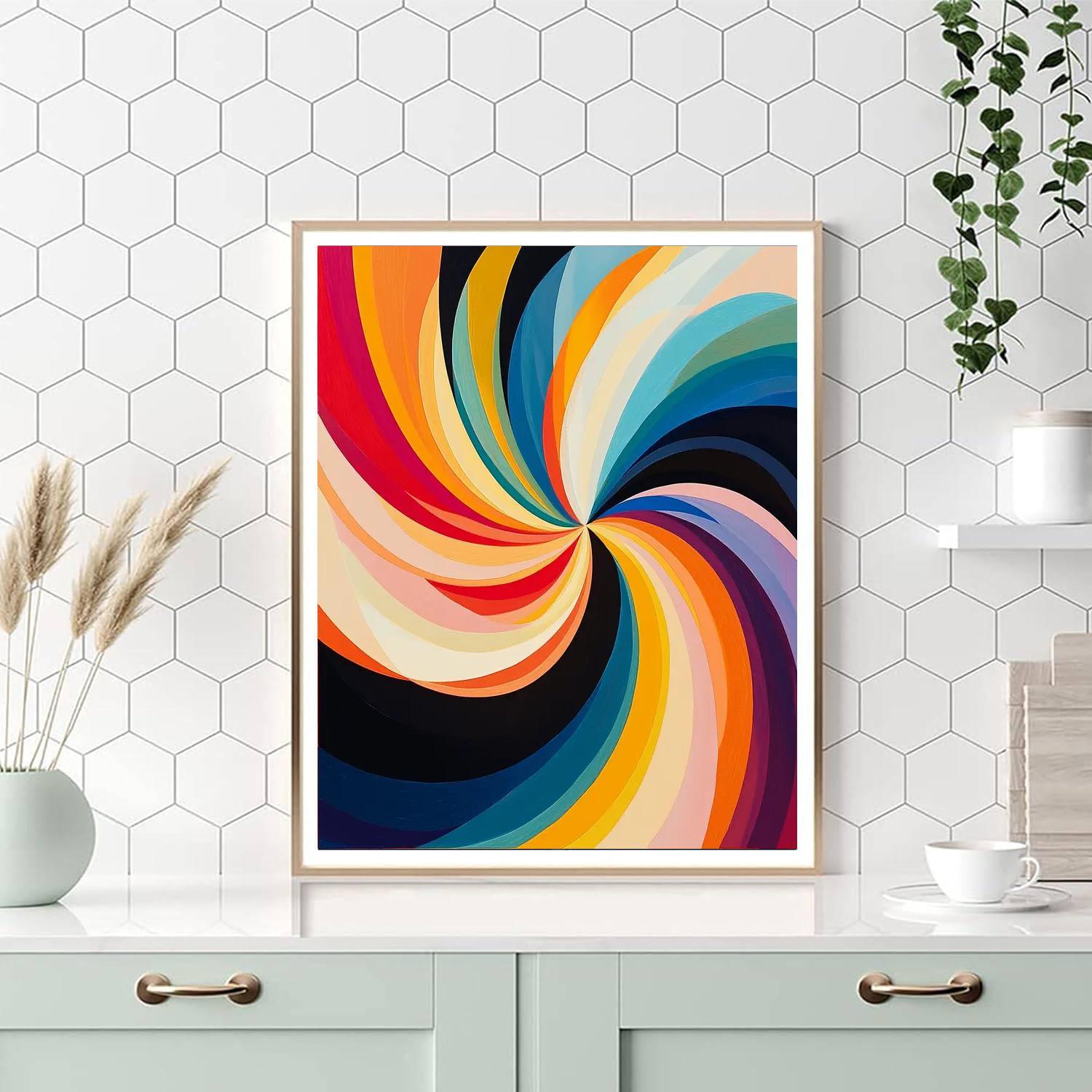 Max Ernst Inspired Luminous Echoes  Paint By Numbers