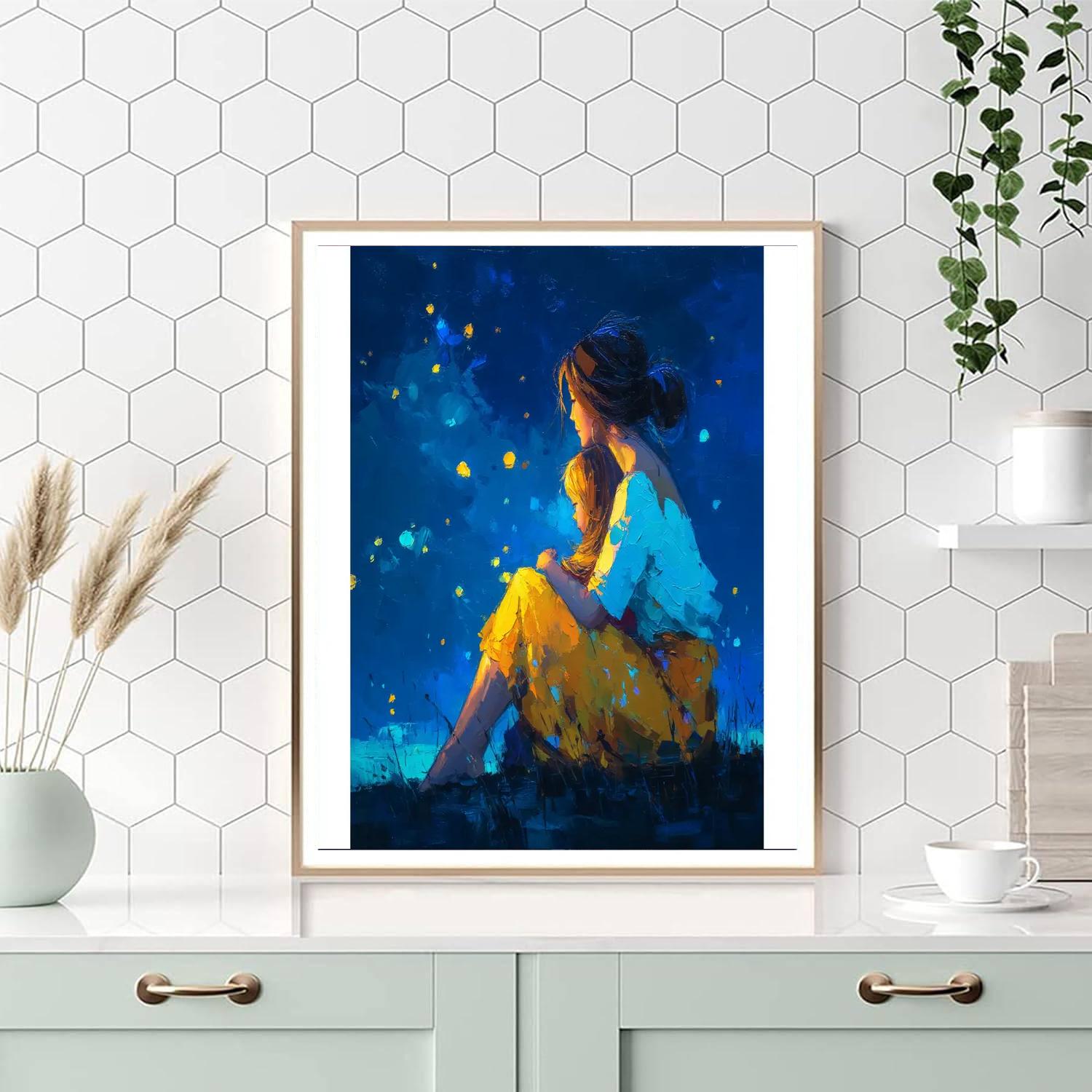 Starlit Hugs Paint By Numbers Kits