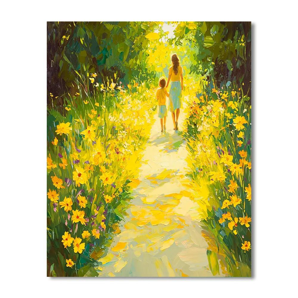 Vibrant Paths DIY Paint By Numbers