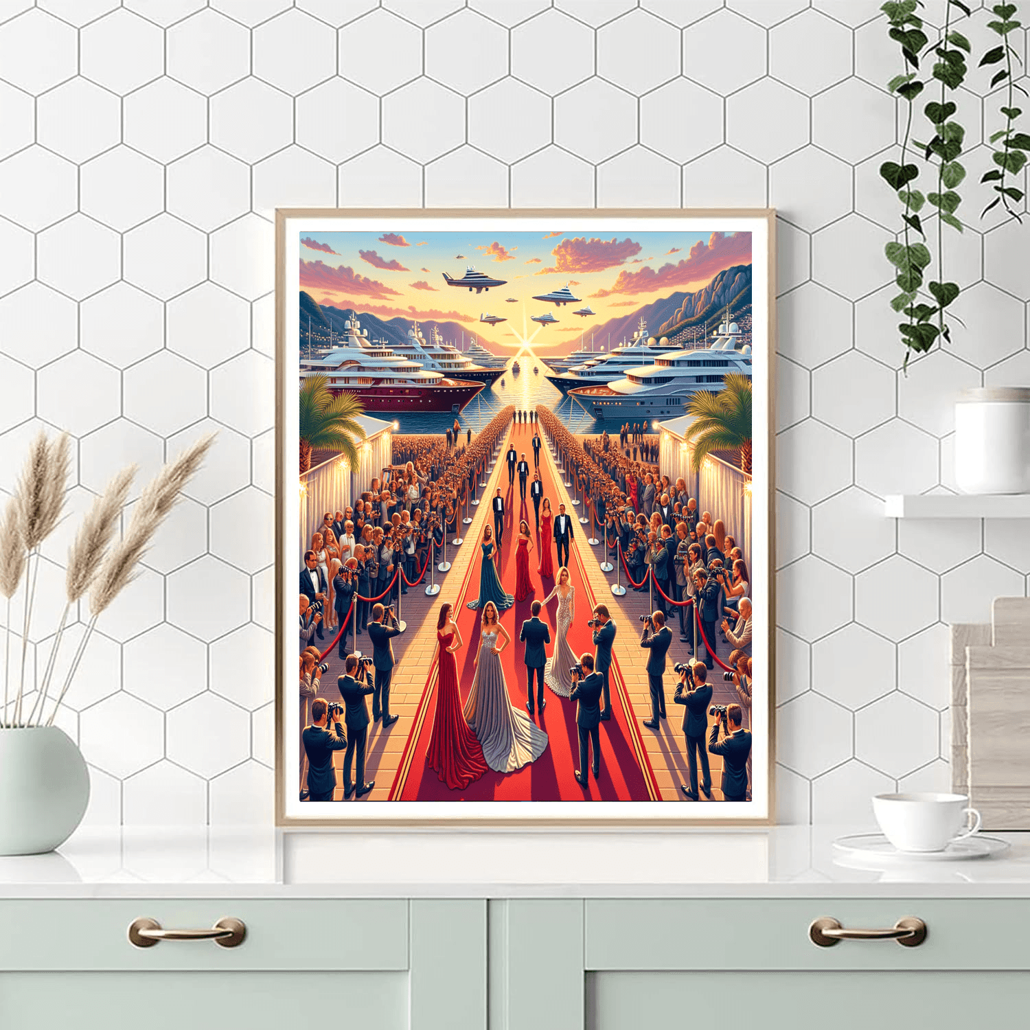 Cannes Film Festival - France Paint By Color