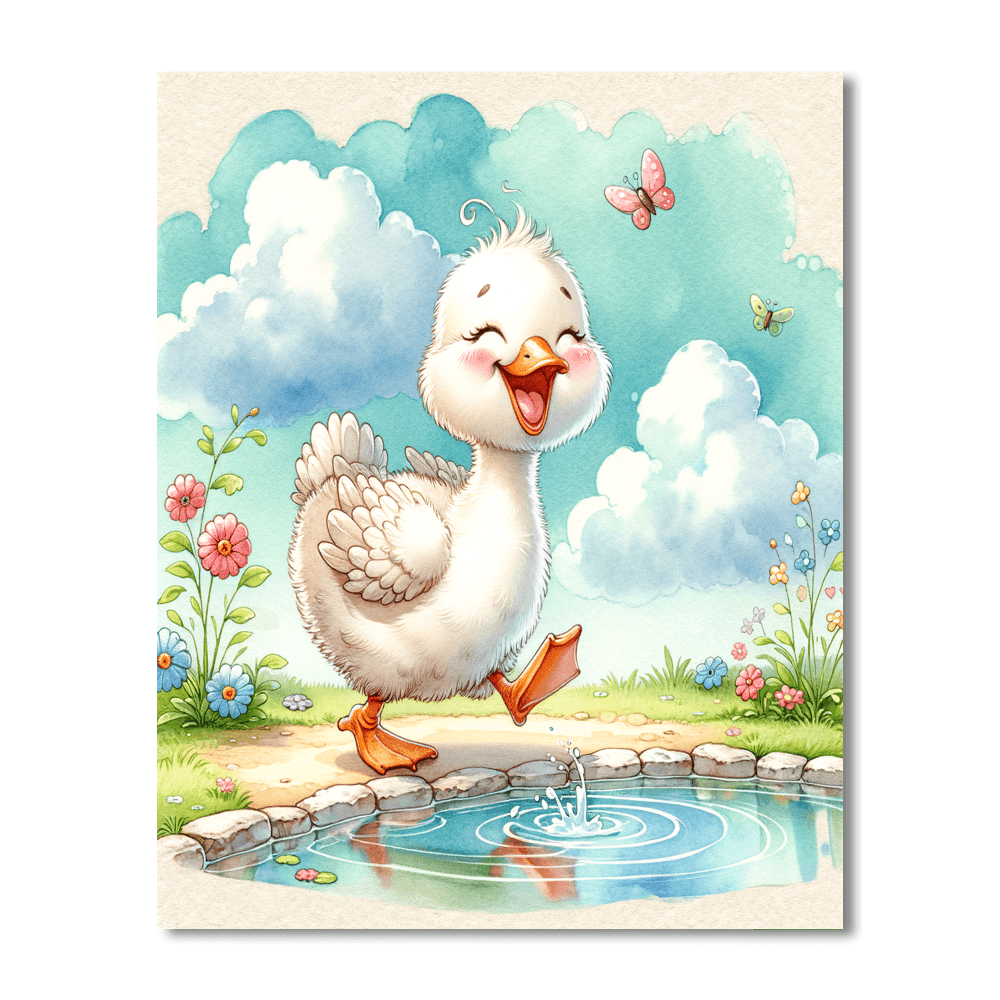 Giggly Goose - DIY Painting By Numbers Kit