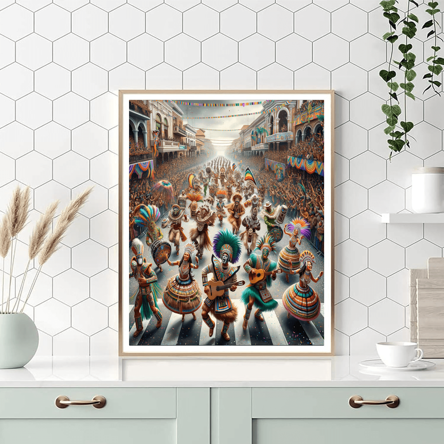 Carnaval De Oruro - Oruro Numbered Painting Kits