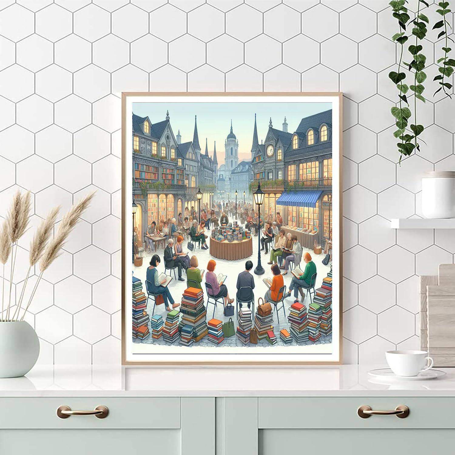 Cheltenham Literature Festival - Cheltenham Numbered Painting Kits