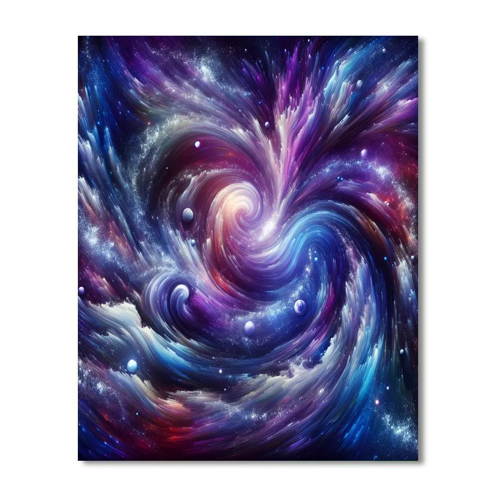 Cosmic Whirlwind Adventure DIY Paint By Numbers