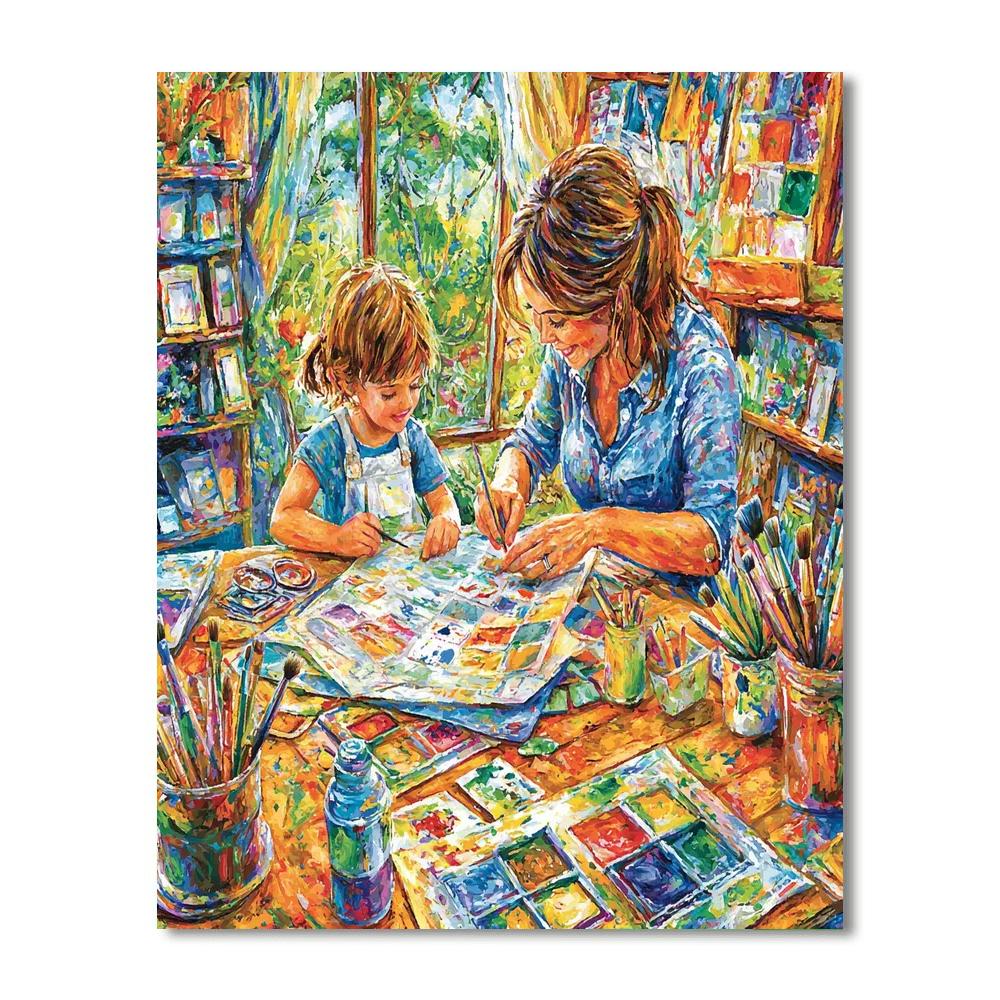 Crafting Joy Together Numbered Painting Kits