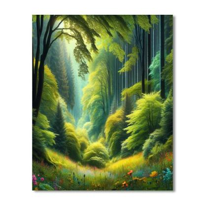 Enchanted Enchanted Valley Paint By Numbers Art