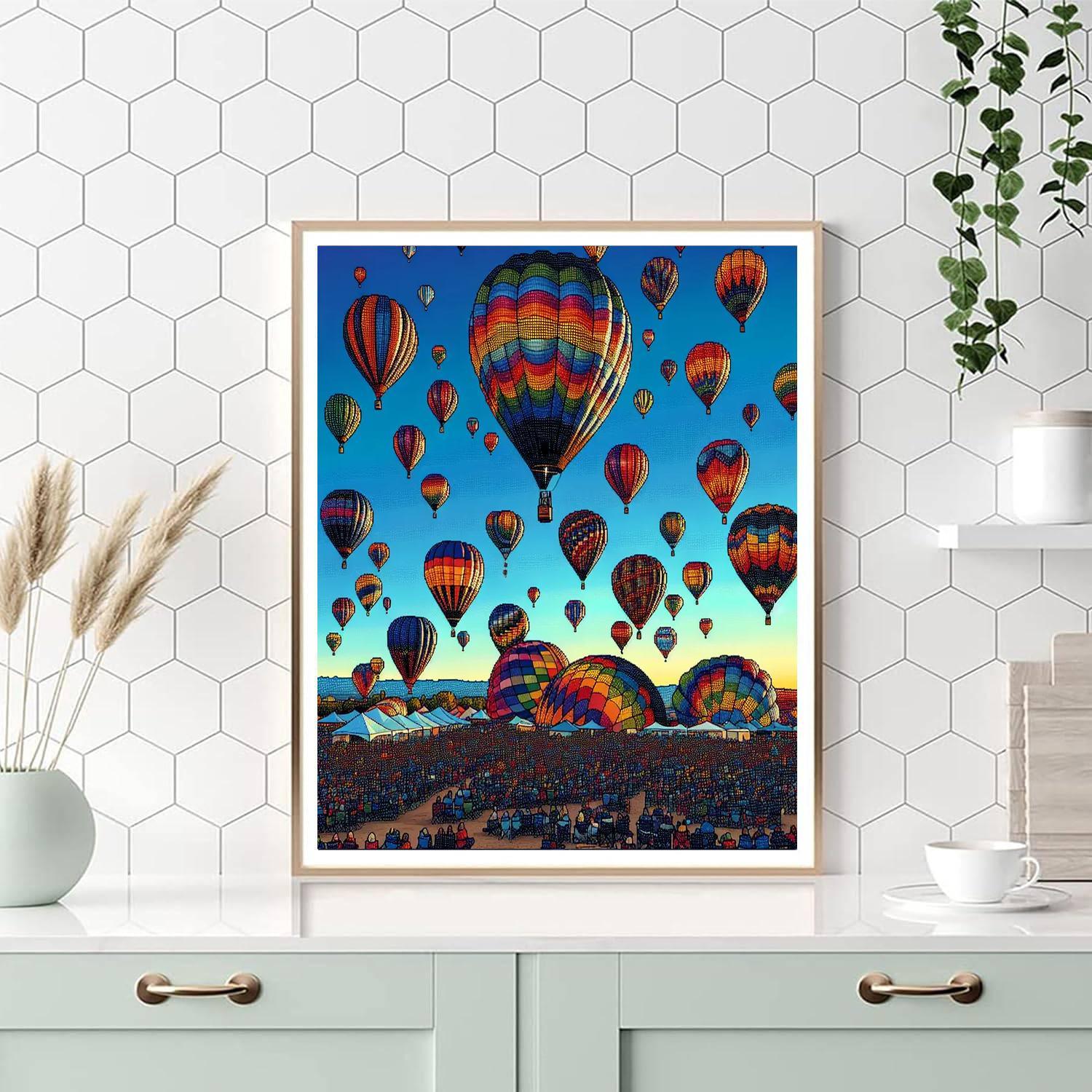 Albuqurque Balloon Fiesta - Usa Paint By Number