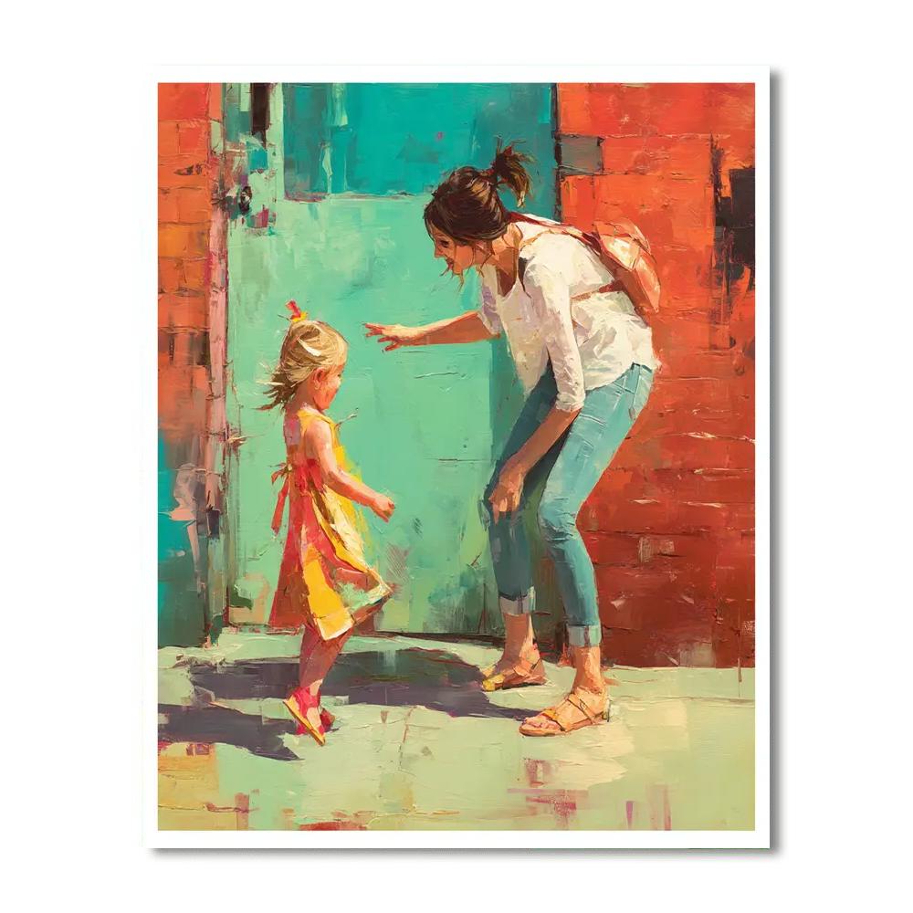 Mothers And Milestones Painting Number Kit