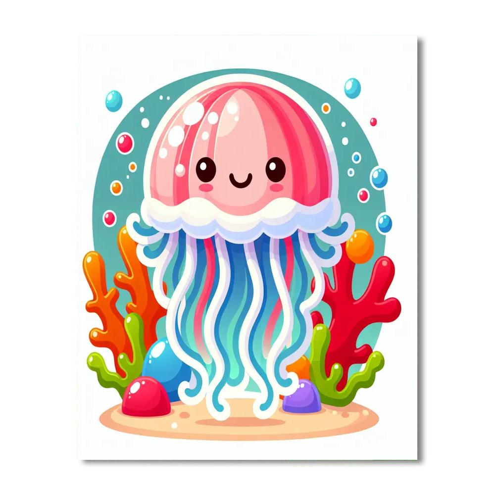 Joyous Jelly Jamboree Numbered Painting Kits