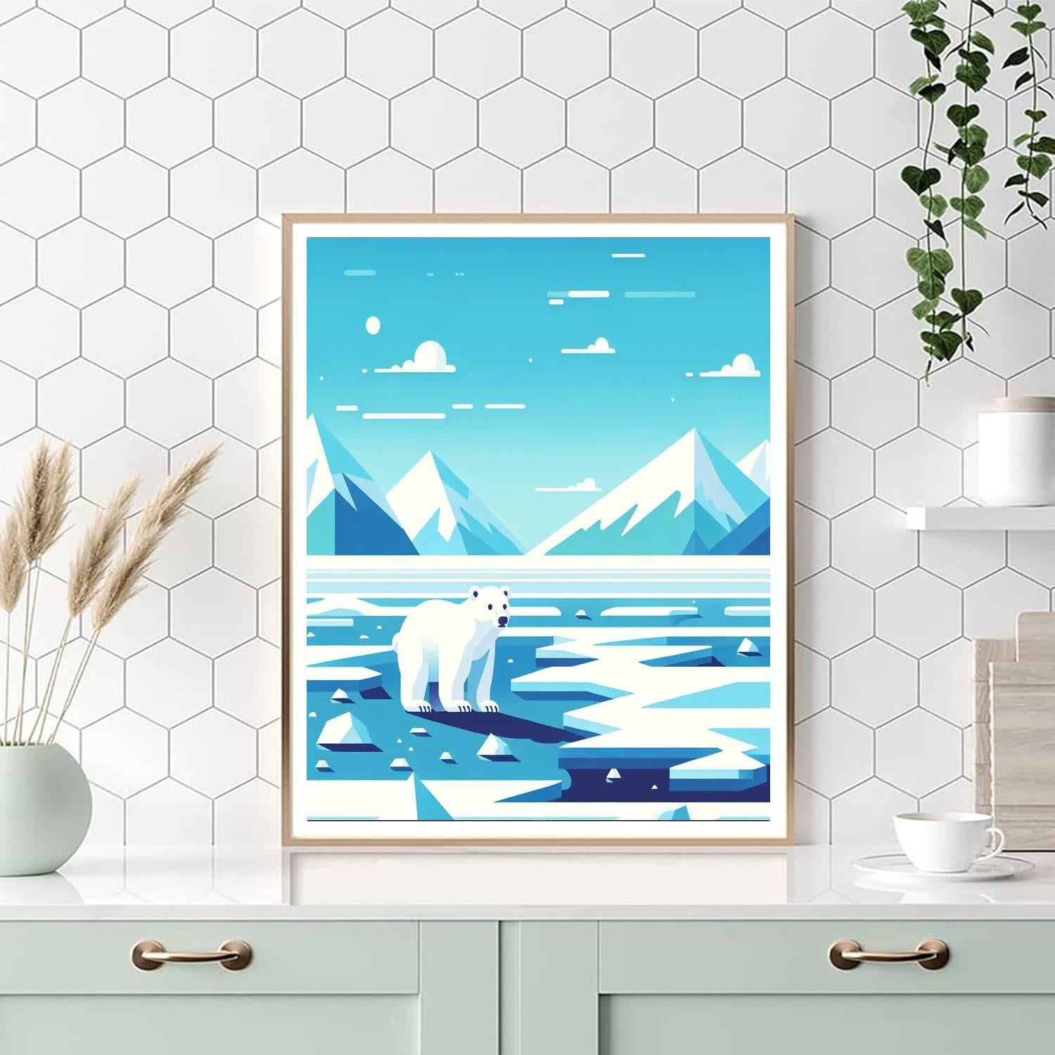 Arctic Explorer Mission Paint By Numbers Art