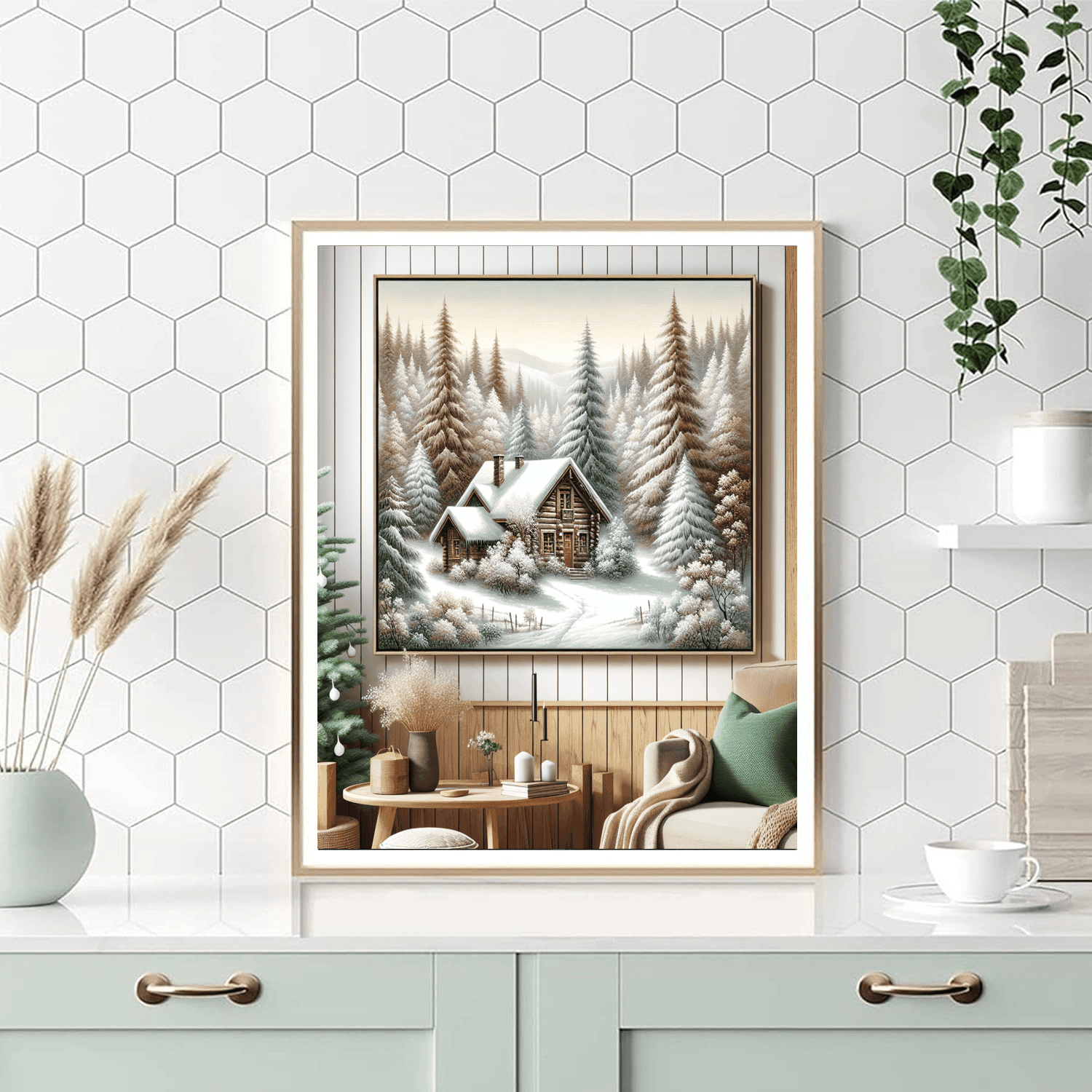 Cozy Cabin Paint By Color