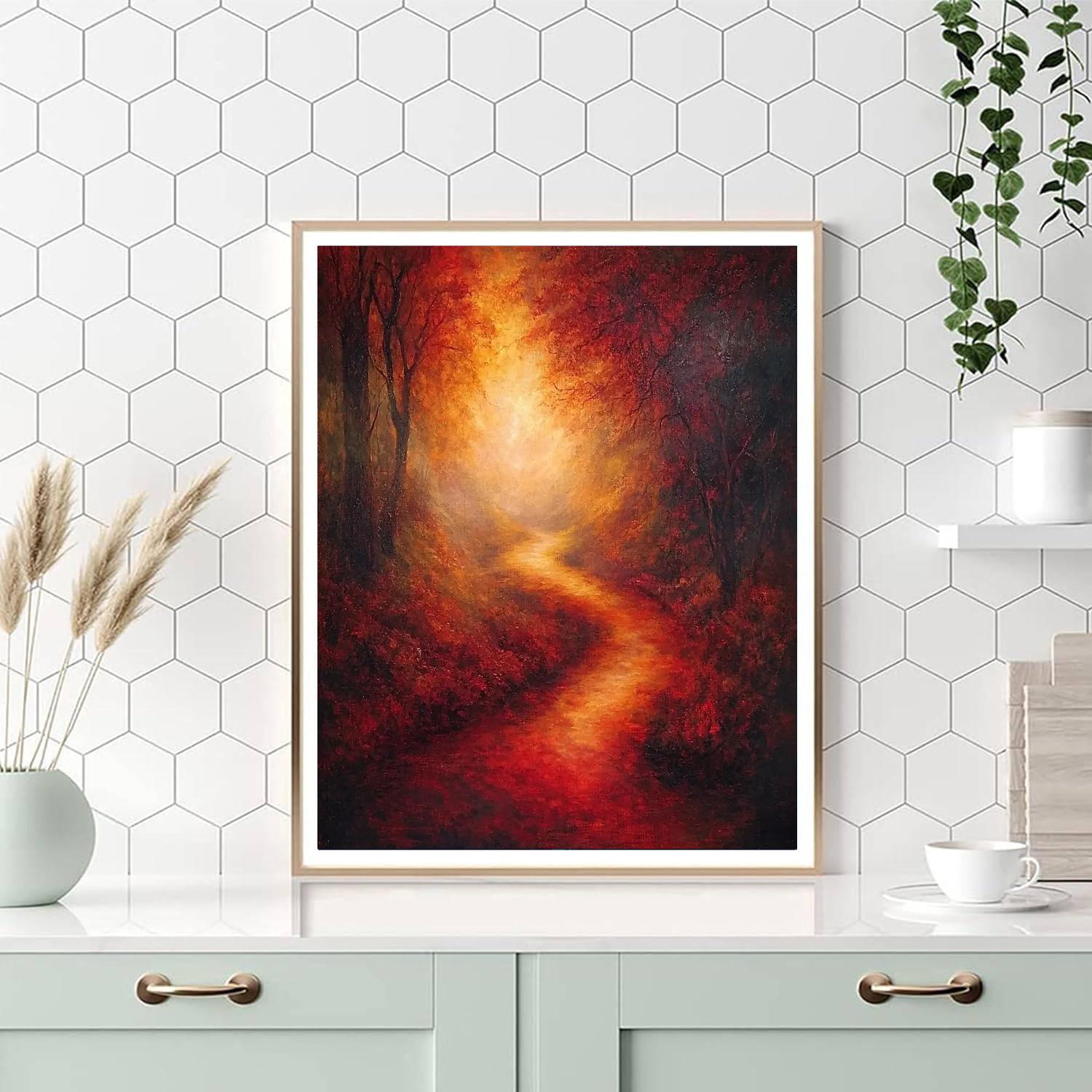 Caravaggio Inspired Soul Of The Earth  Number Painting