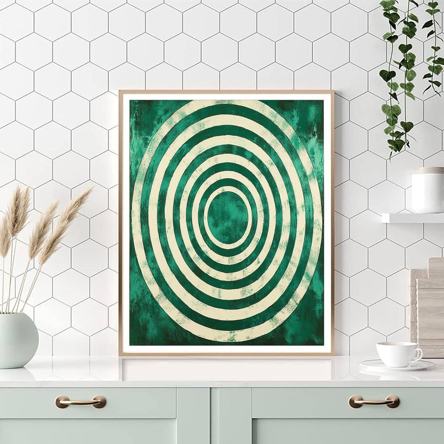 Yayoi Kusama Inspired Transcendent Circles  Paint By Number