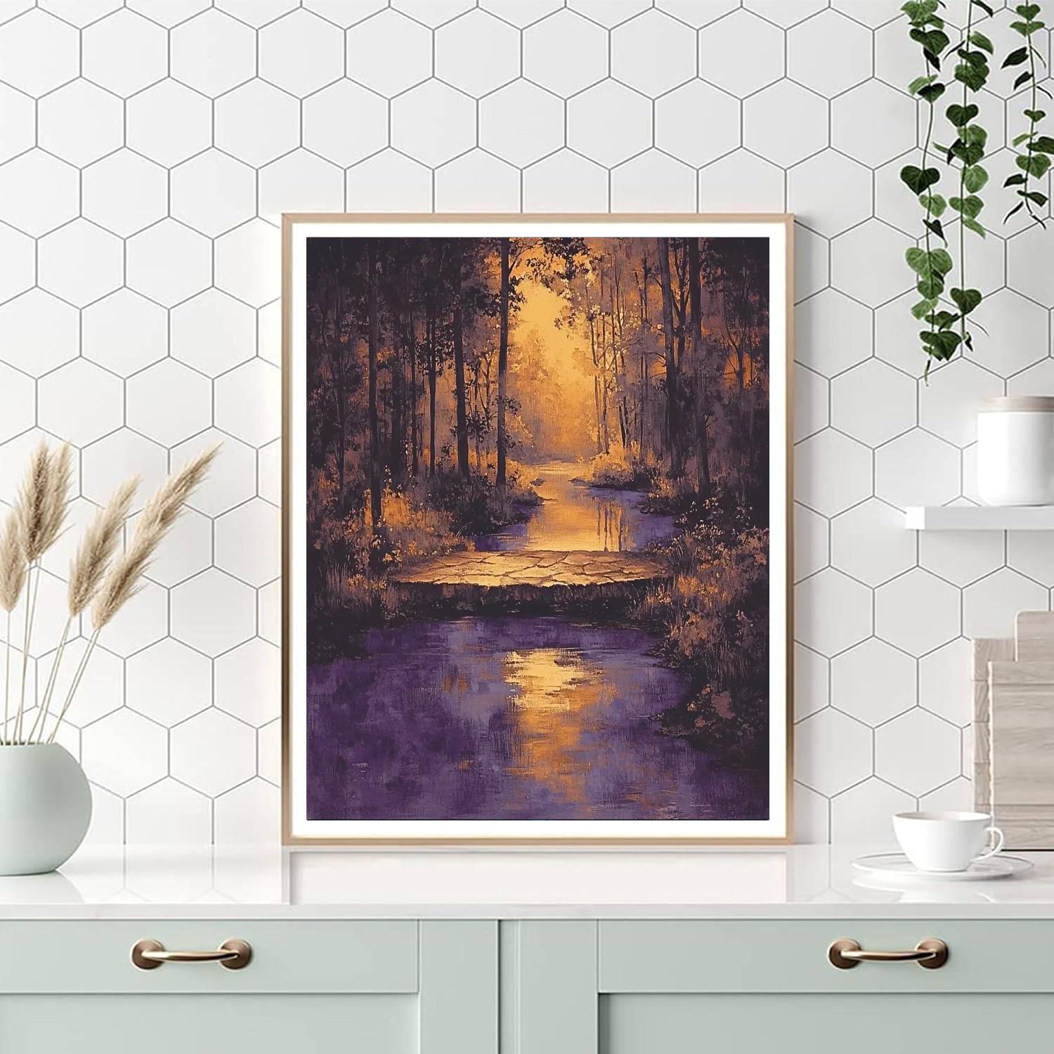 Edgar Degas Inspired Mystical Hues  Paint By Numbers Kits