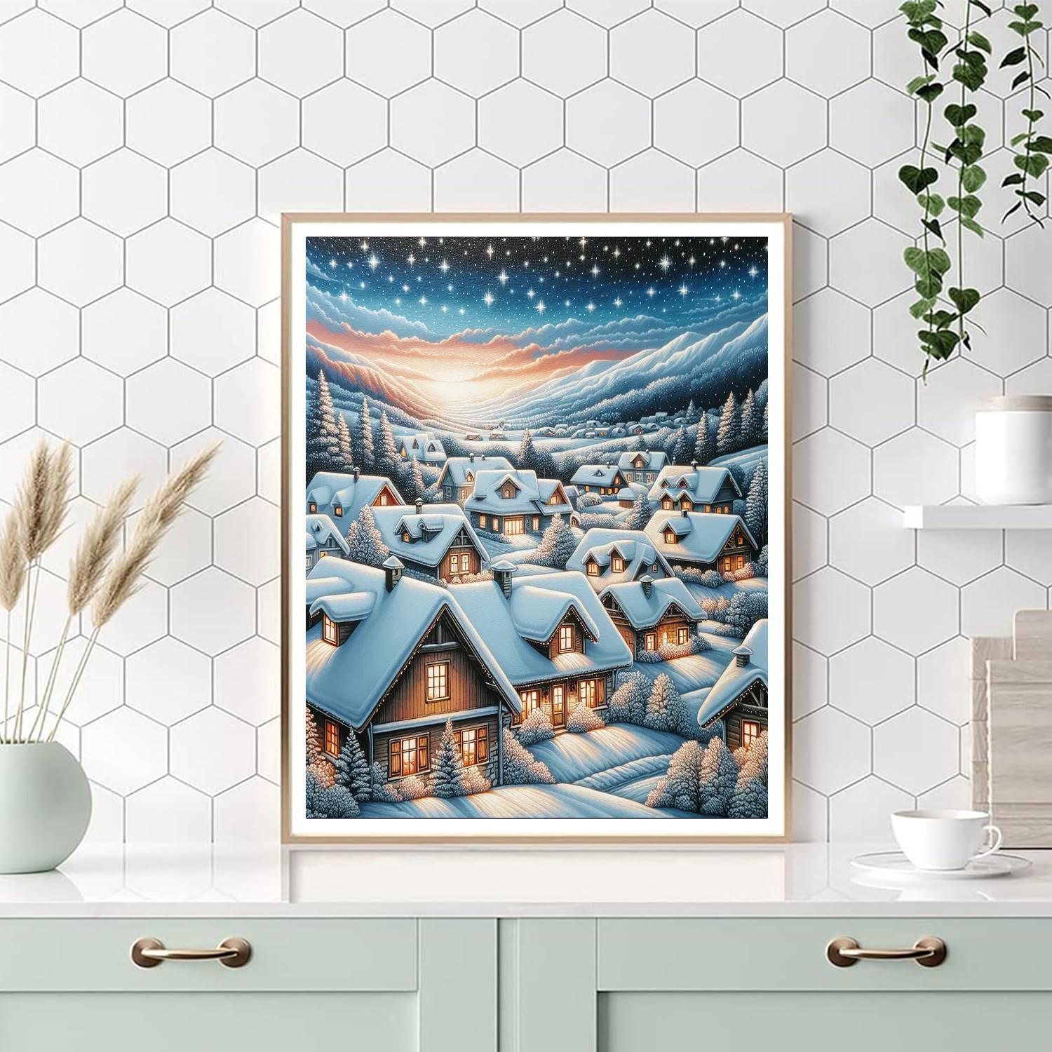 A Winter Wonderland Paint By Number