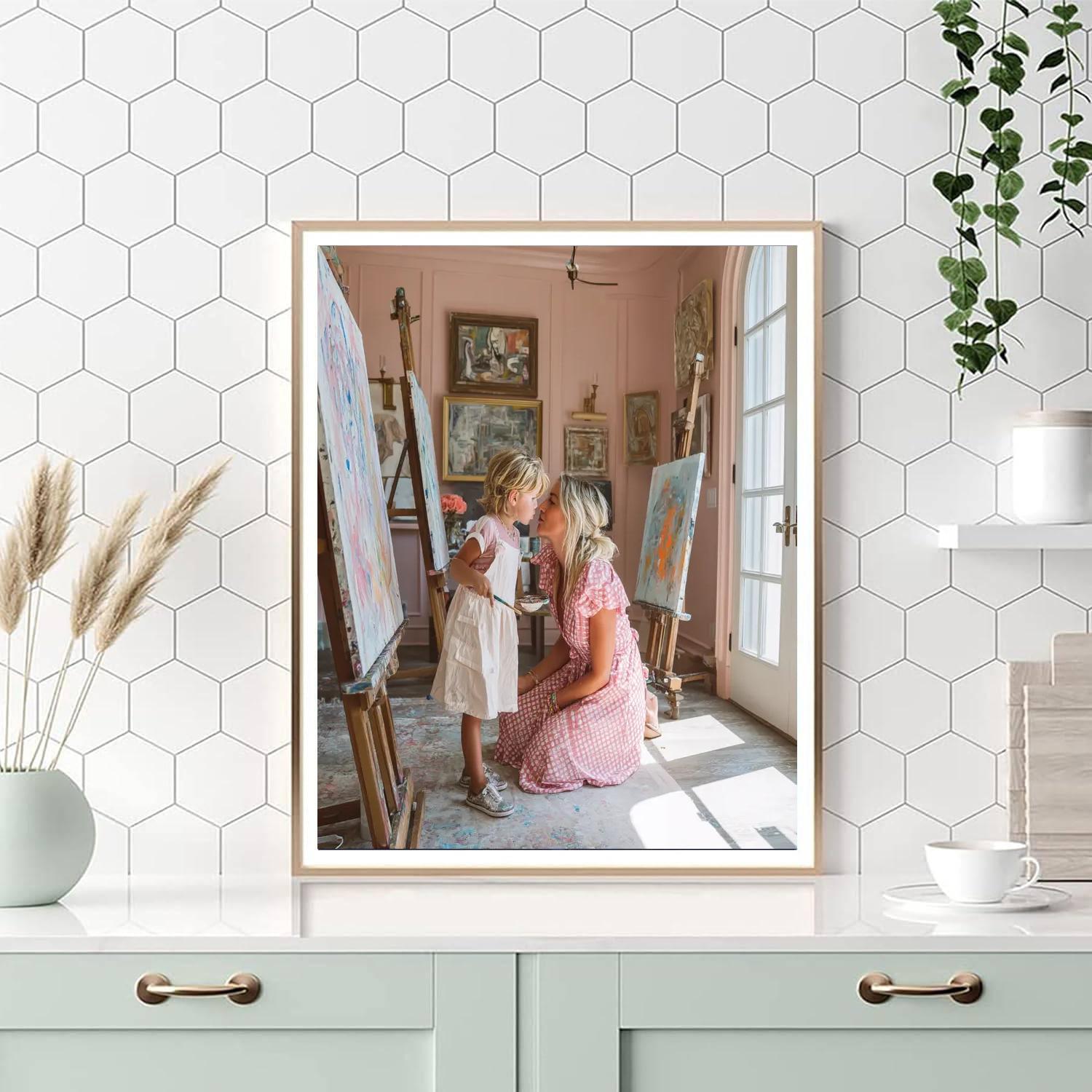 Sweet Afternoon Canvas Paint By Color